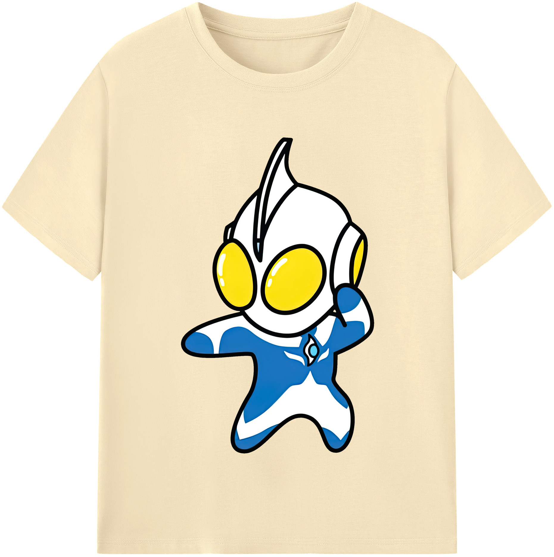 （画像用） ウルトラマン Ultraman 綿100％半袖Tシャツ（フロントプリント）