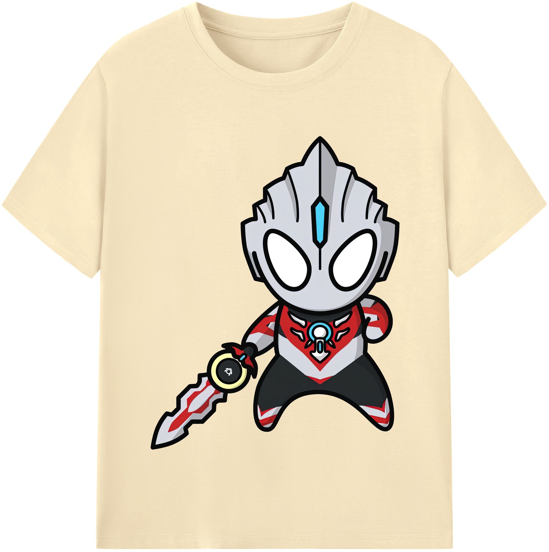 （画像用） ウルトラマン Ultraman 綿100％半袖Tシャツ（フロントプリント）