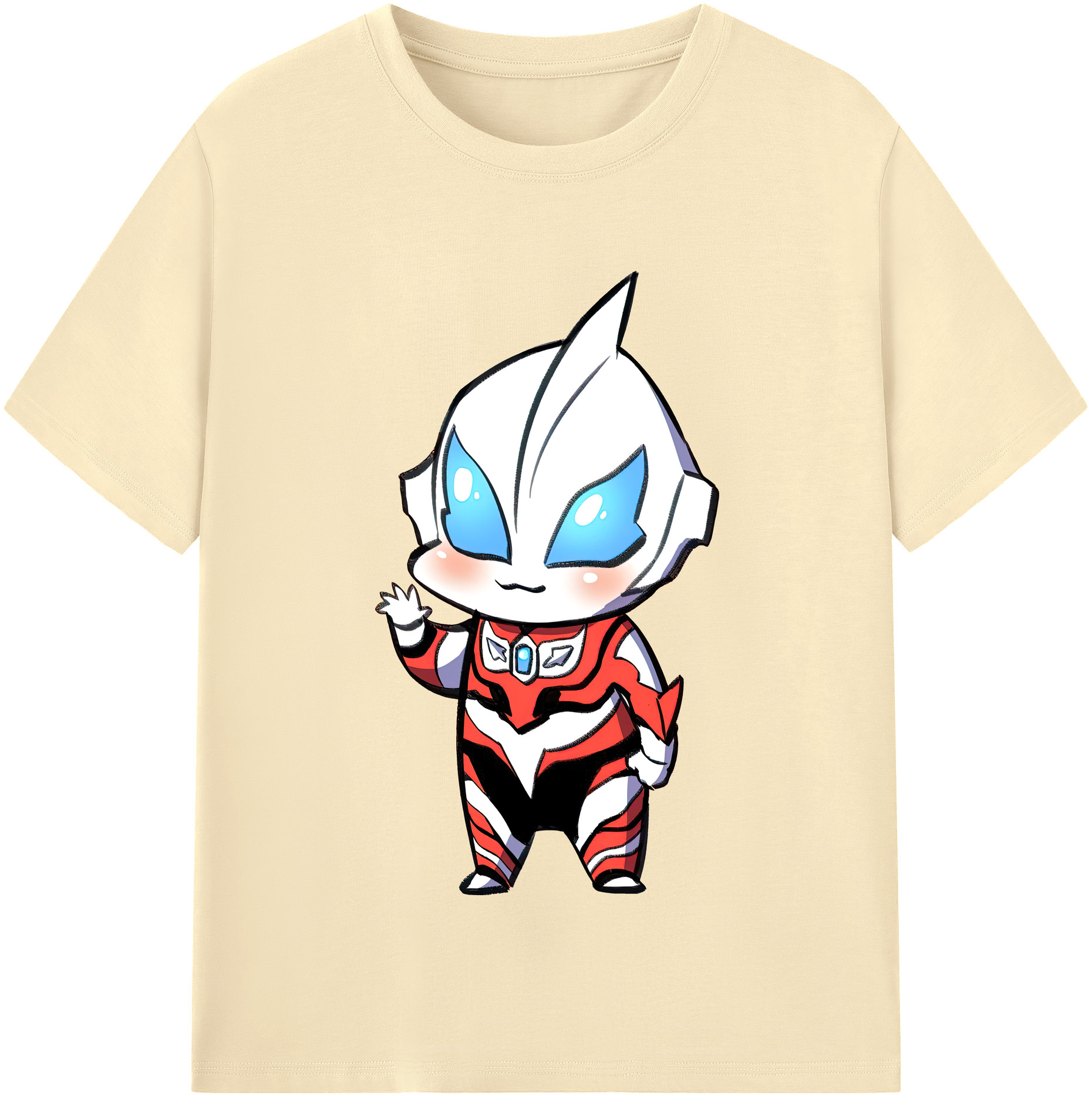 （画像用） ウルトラマン Ultraman 綿100％半袖Tシャツ（フロントプリント）