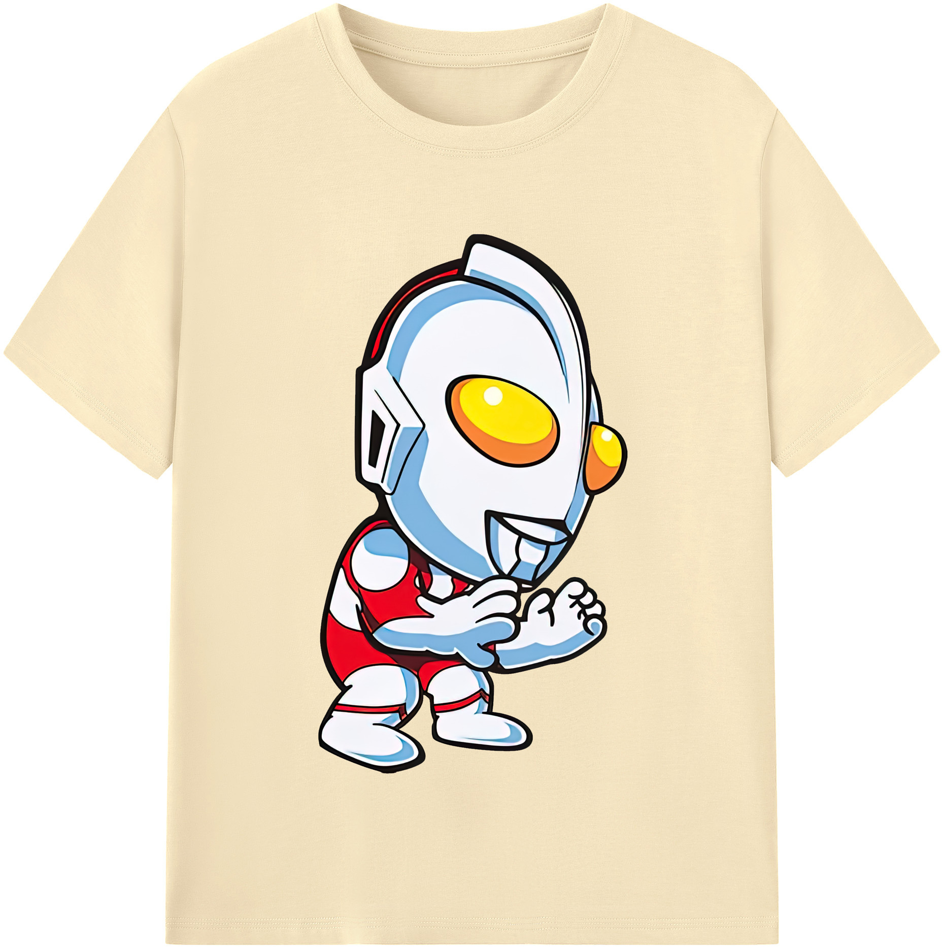 （画像用） ウルトラマン Ultraman 綿100％半袖Tシャツ（フロントプリント）