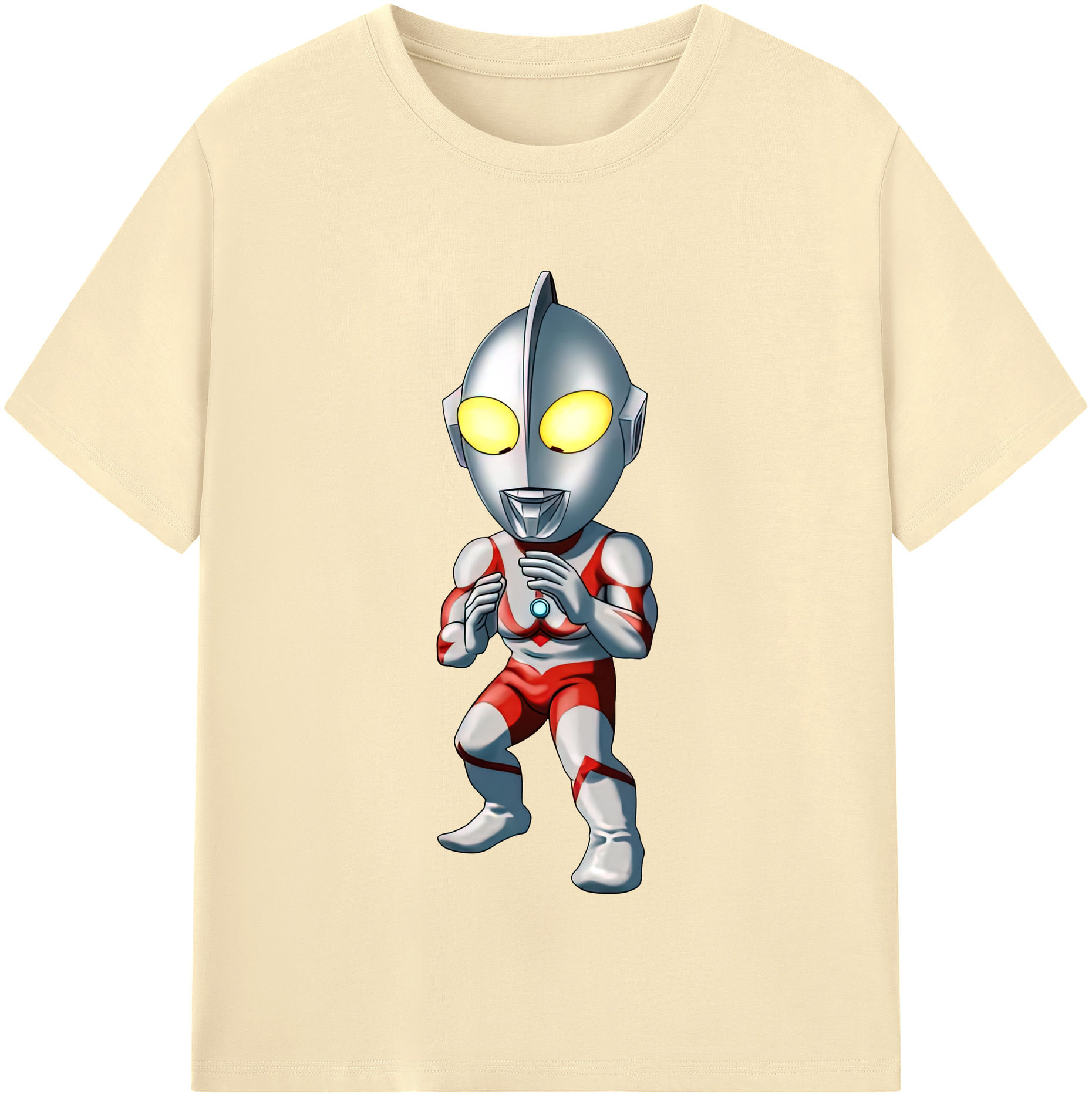 （画像用） ウルトラマン Ultraman 綿100％半袖Tシャツ（フロントプリント）