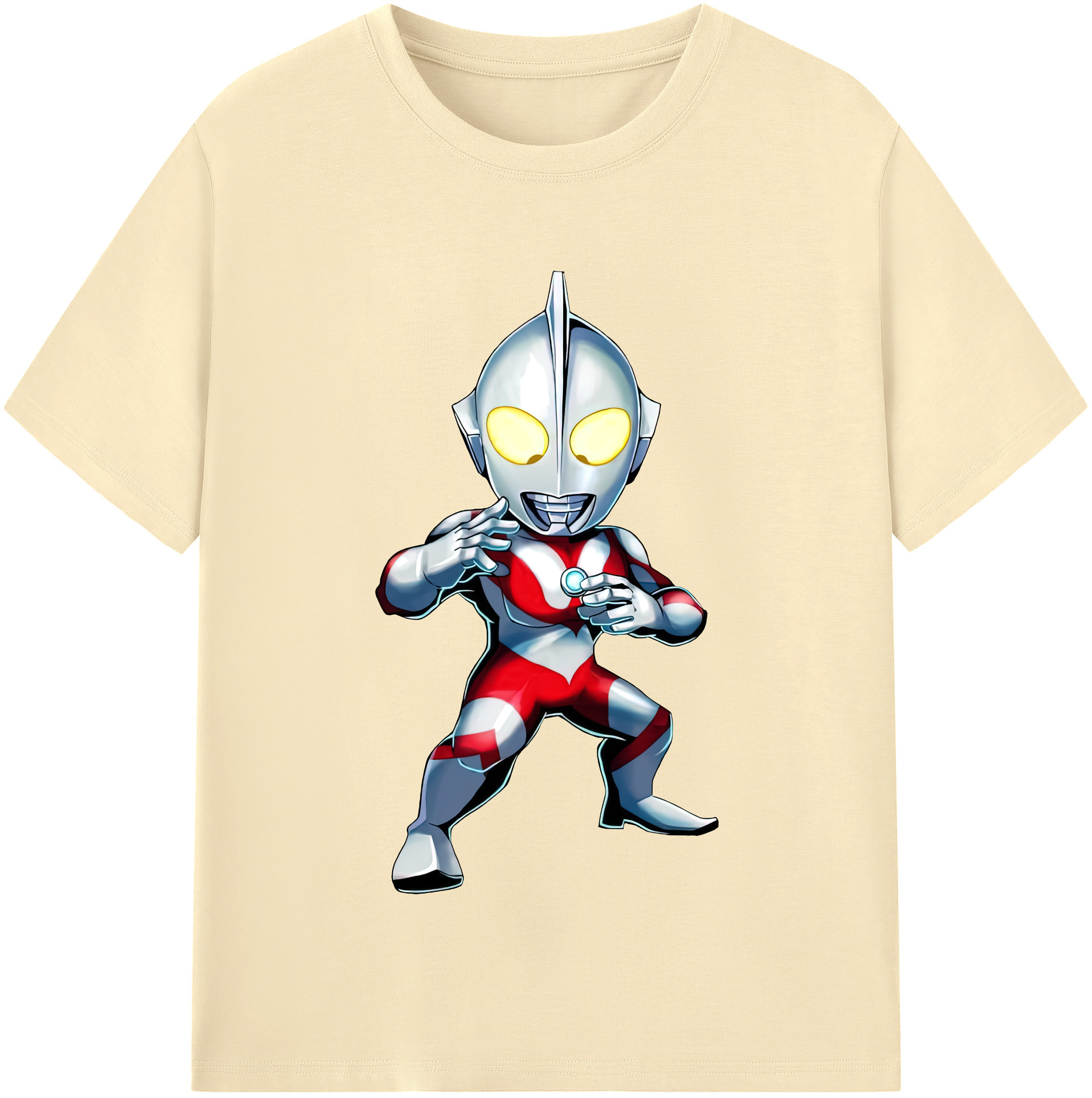 （画像用） ウルトラマン Ultraman 綿100％半袖Tシャツ（フロントプリント）