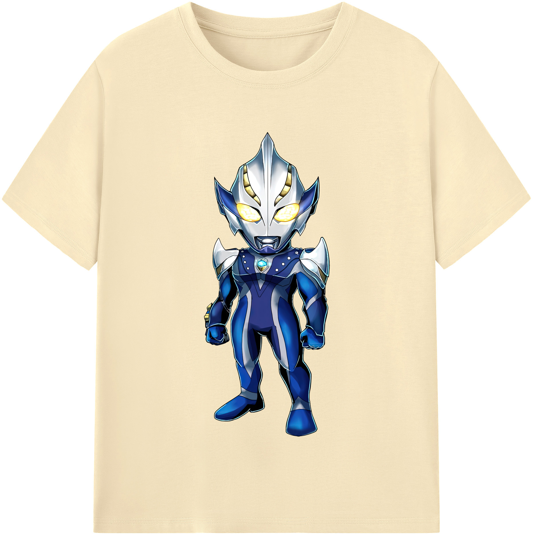 （画像用） ウルトラマン Ultraman 綿100％半袖Tシャツ（フロントプリント）