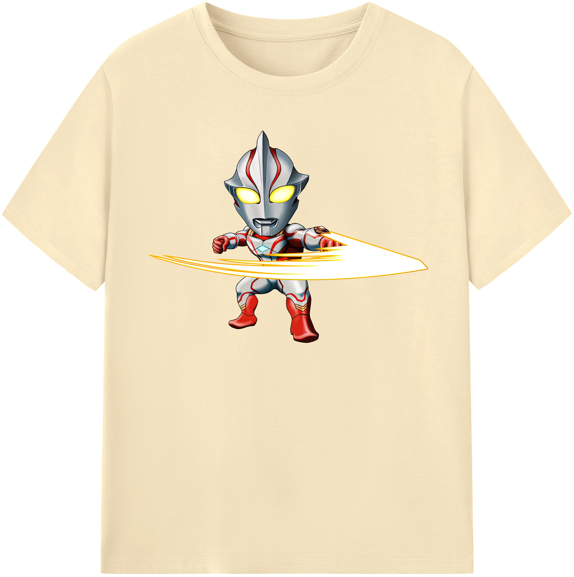 （画像用） ウルトラマン Ultraman 綿100％半袖Tシャツ（フロントプリント）