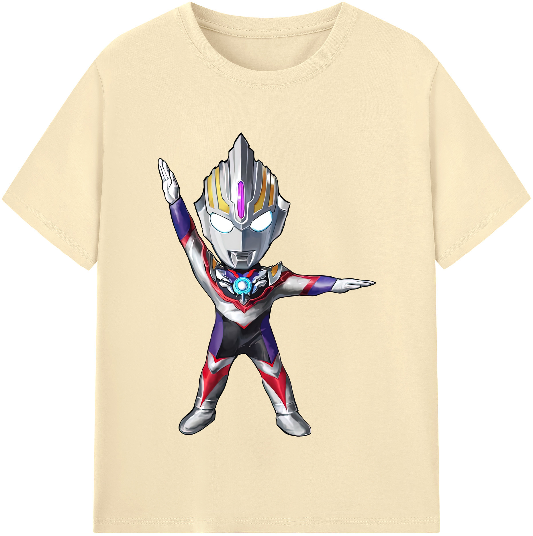 （画像用） ウルトラマン Ultraman 綿100％半袖Tシャツ（フロントプリント）