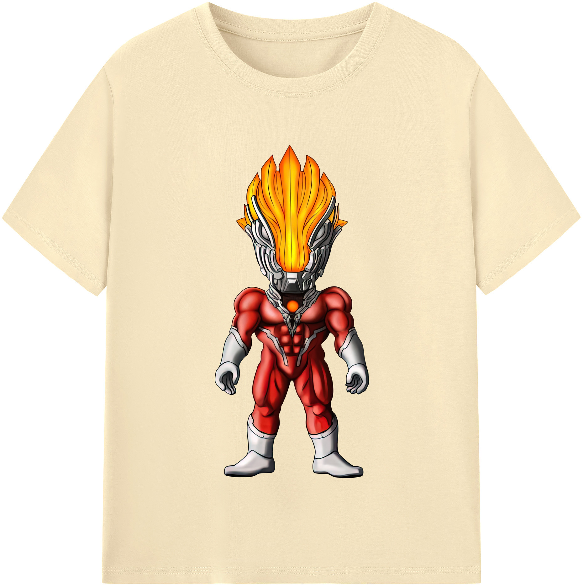 （画像用） ウルトラマン Ultraman 綿100％半袖Tシャツ（フロントプリント）