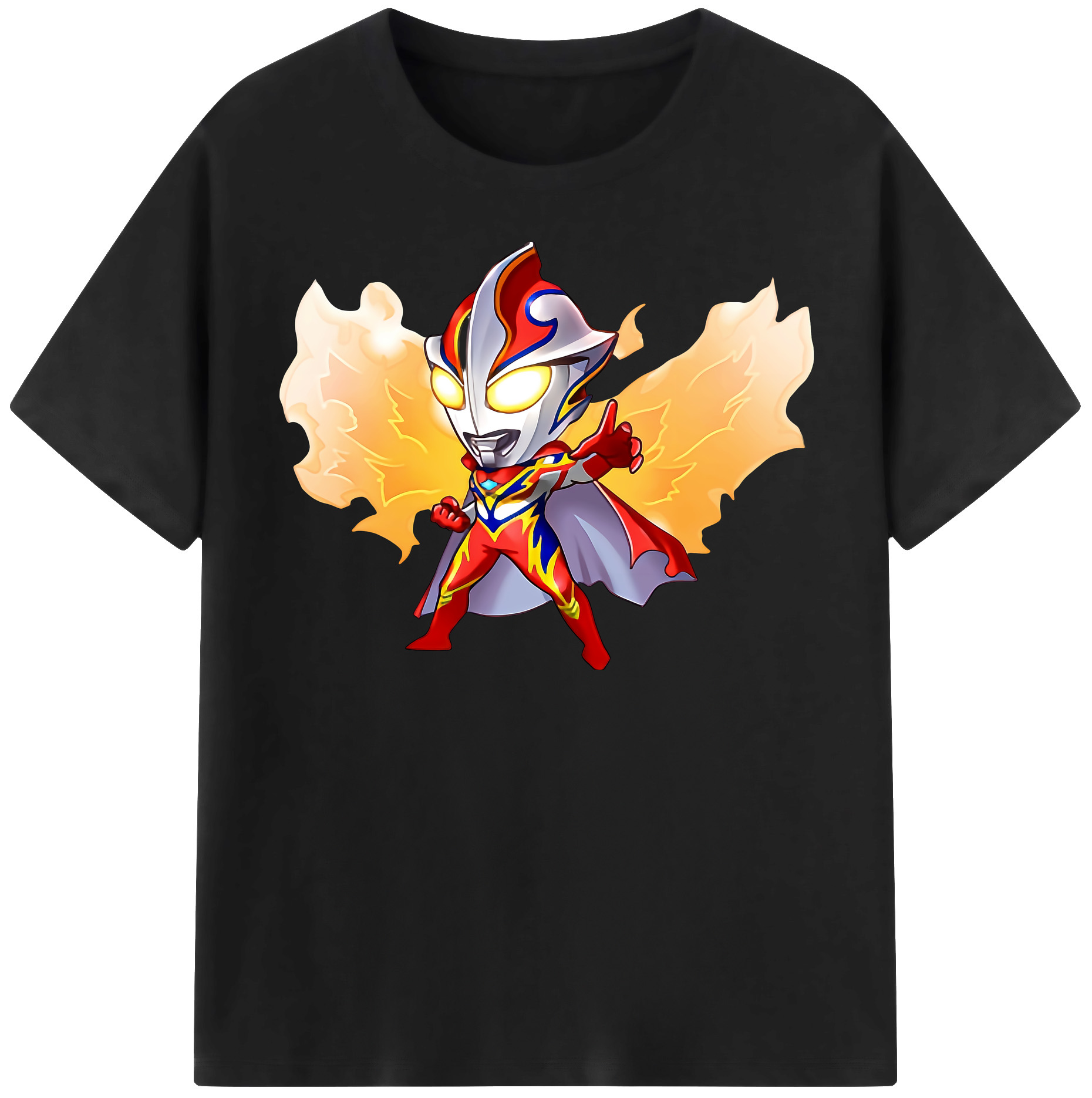 （画像用） ウルトラマン Ultraman 綿100％半袖Tシャツ（フロントプリント）