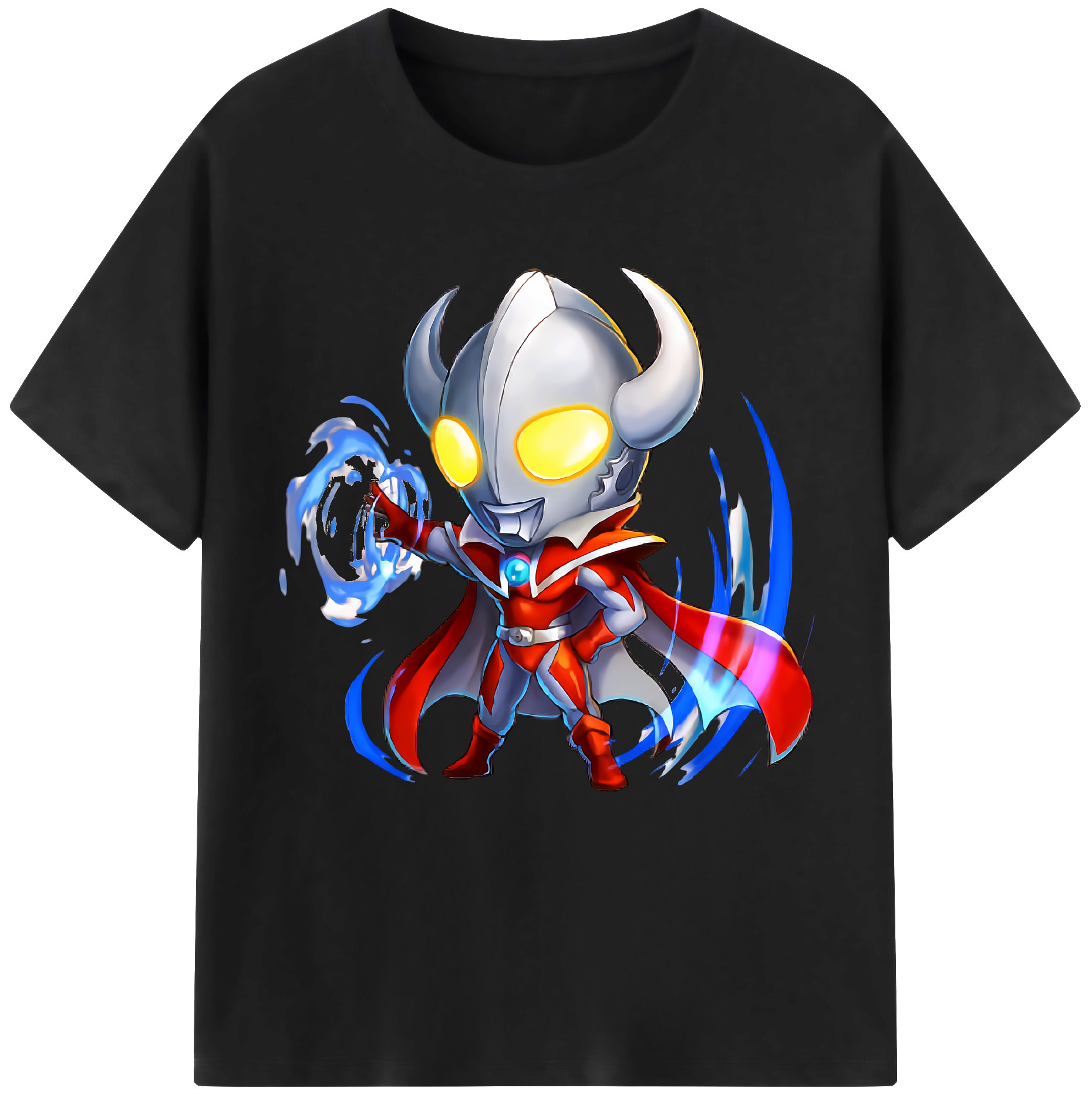 （画像用） ウルトラマン Ultraman 綿100％半袖Tシャツ（フロントプリント）