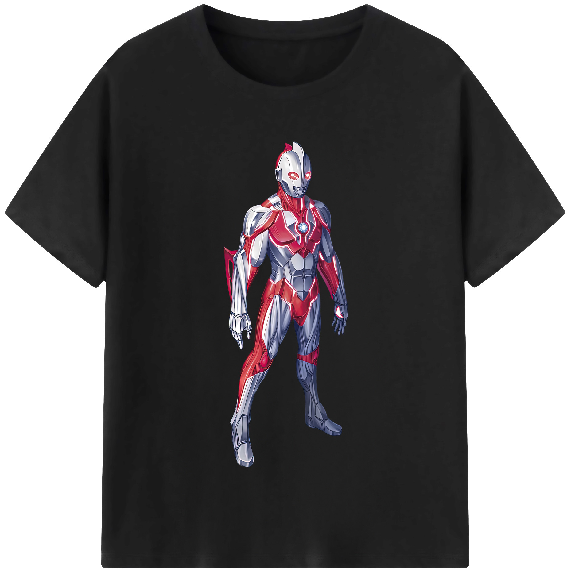 （画像用） ウルトラマン Ultraman 綿100％半袖Tシャツ（フロントプリント）