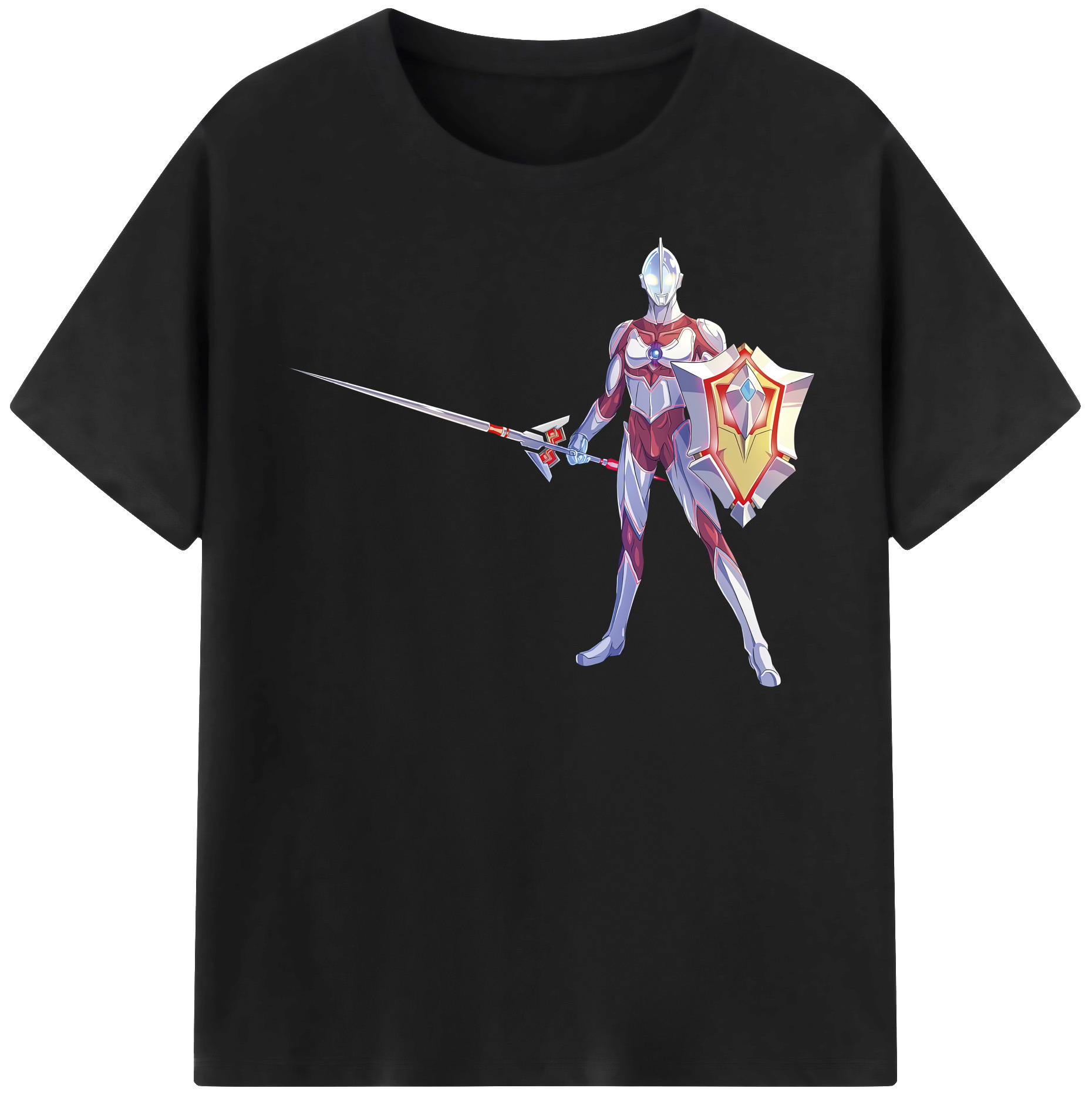 （画像用） ウルトラマン Ultraman 綿100％半袖Tシャツ（フロントプリント）