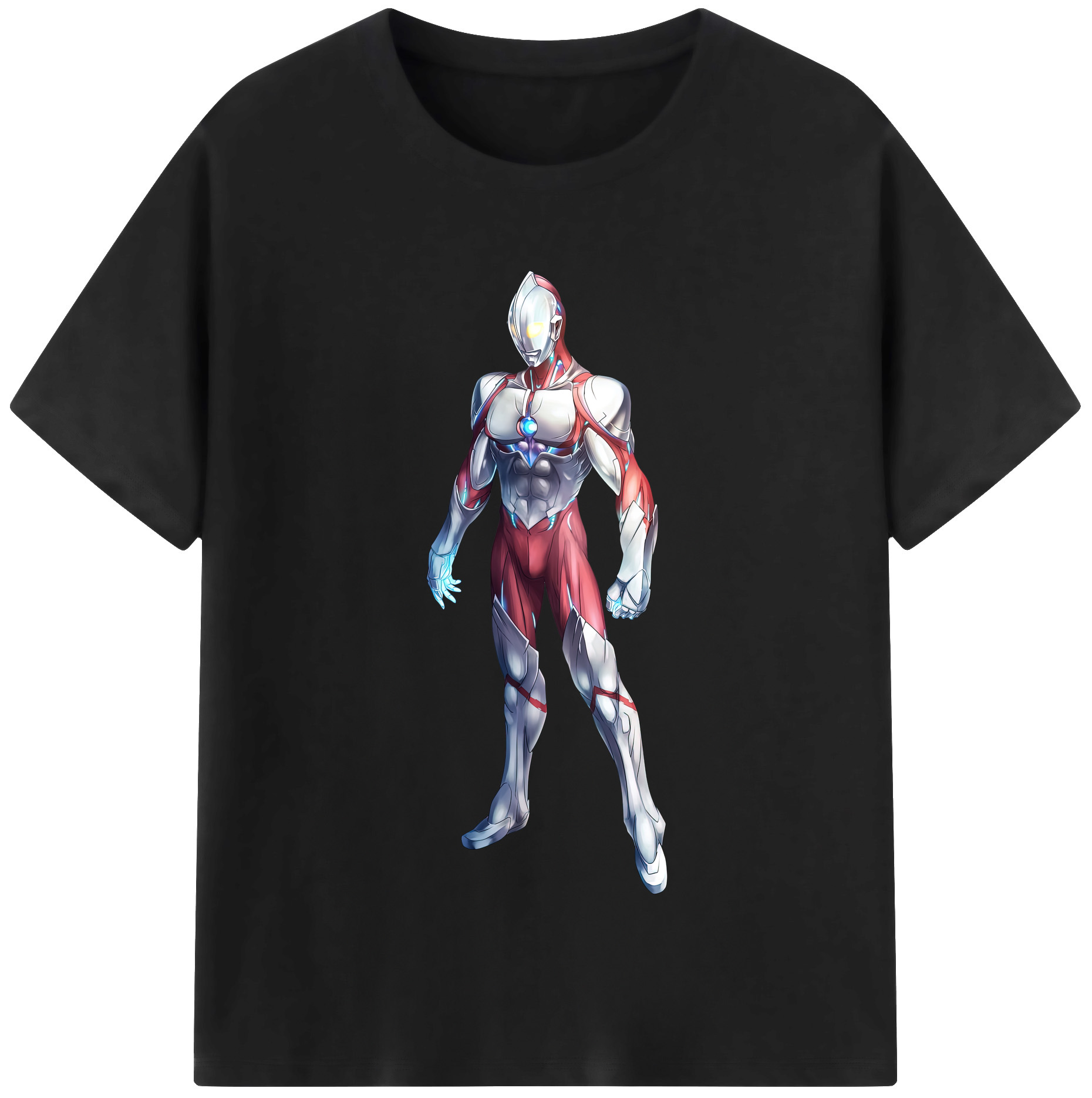（画像用） ウルトラマン Ultraman 綿100％半袖Tシャツ（フロントプリント）
