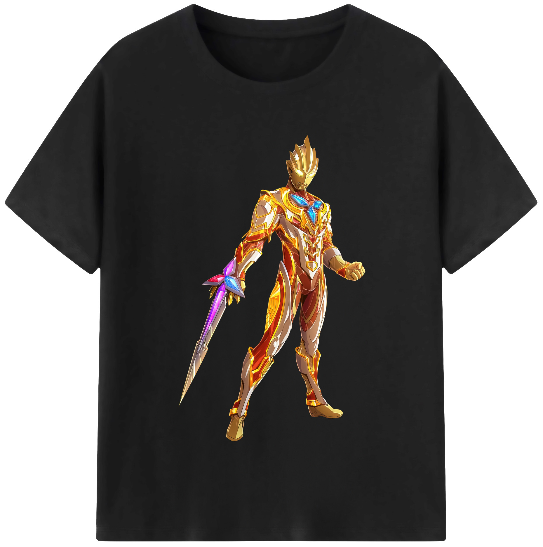 （画像用） ウルトラマン Ultraman 綿100％半袖Tシャツ（フロントプリント）