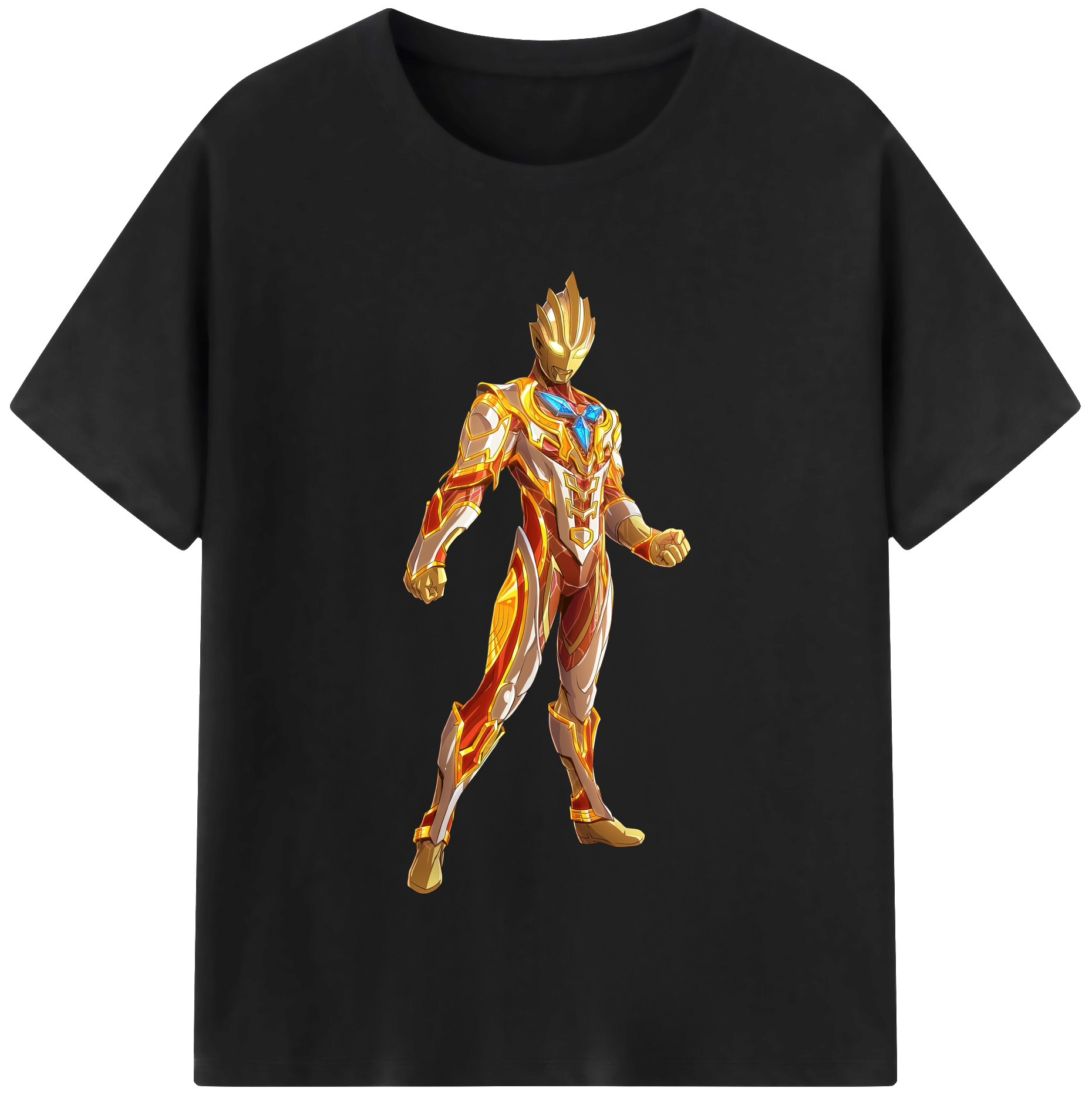 （画像用） ウルトラマン Ultraman 綿100％半袖Tシャツ（フロントプリント）