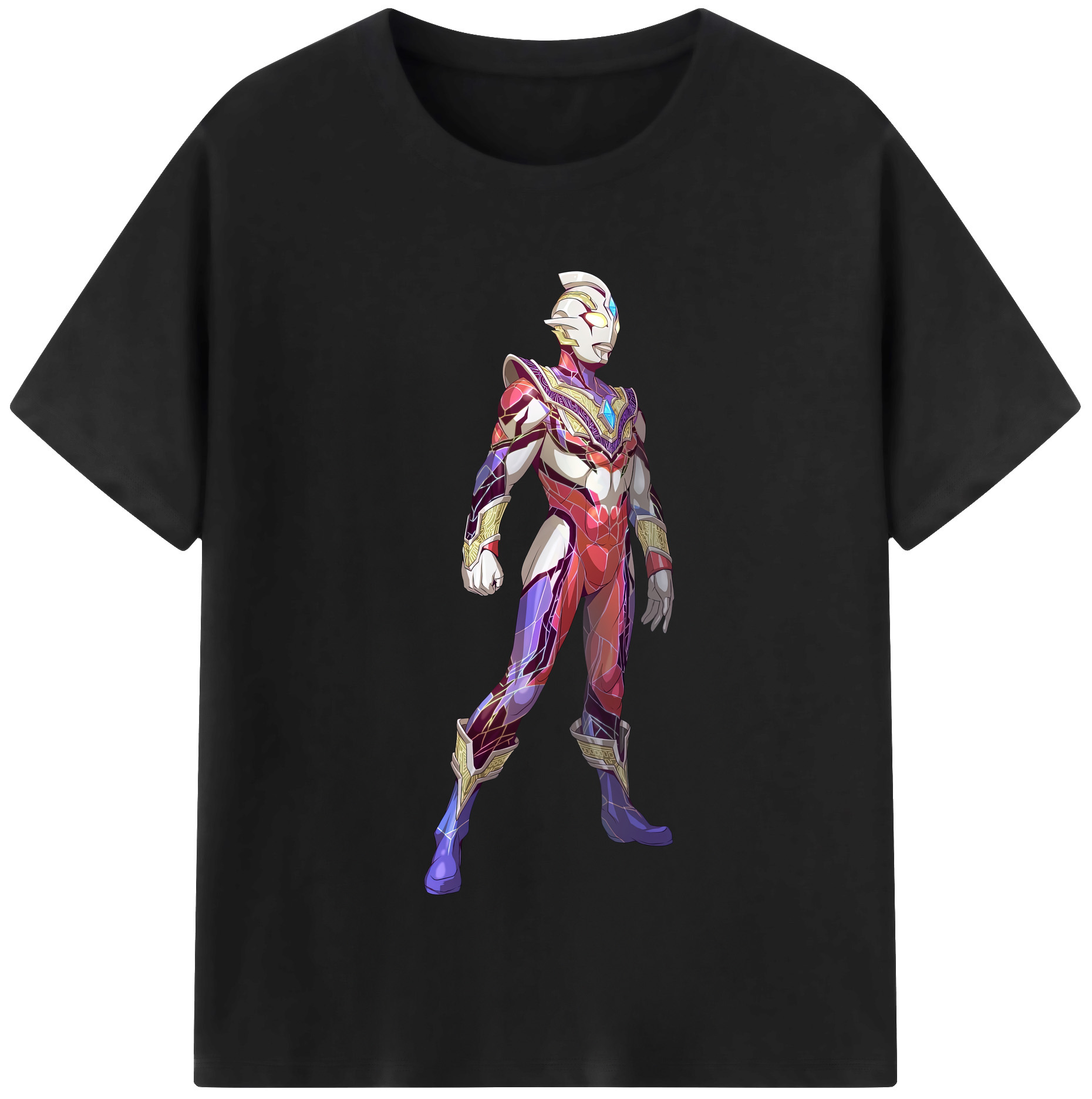 （画像用） ウルトラマン Ultraman 綿100％半袖Tシャツ（フロントプリント）