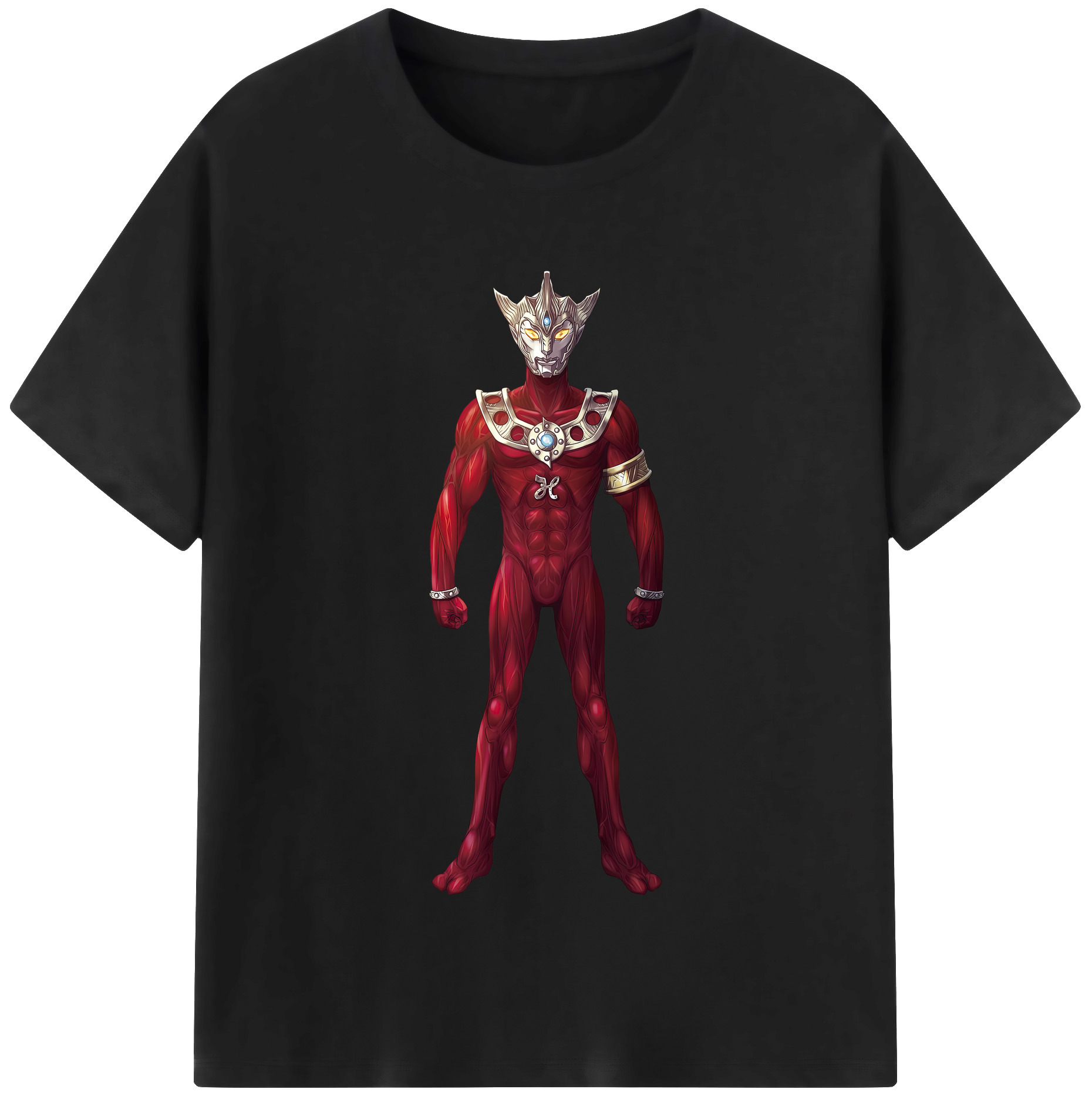 （画像用） ウルトラマン Ultraman 綿100％半袖Tシャツ（フロントプリント）