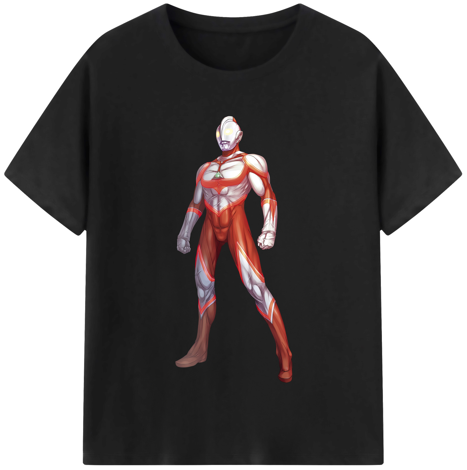 （画像用） ウルトラマン Ultraman 綿100％半袖Tシャツ（フロントプリント）