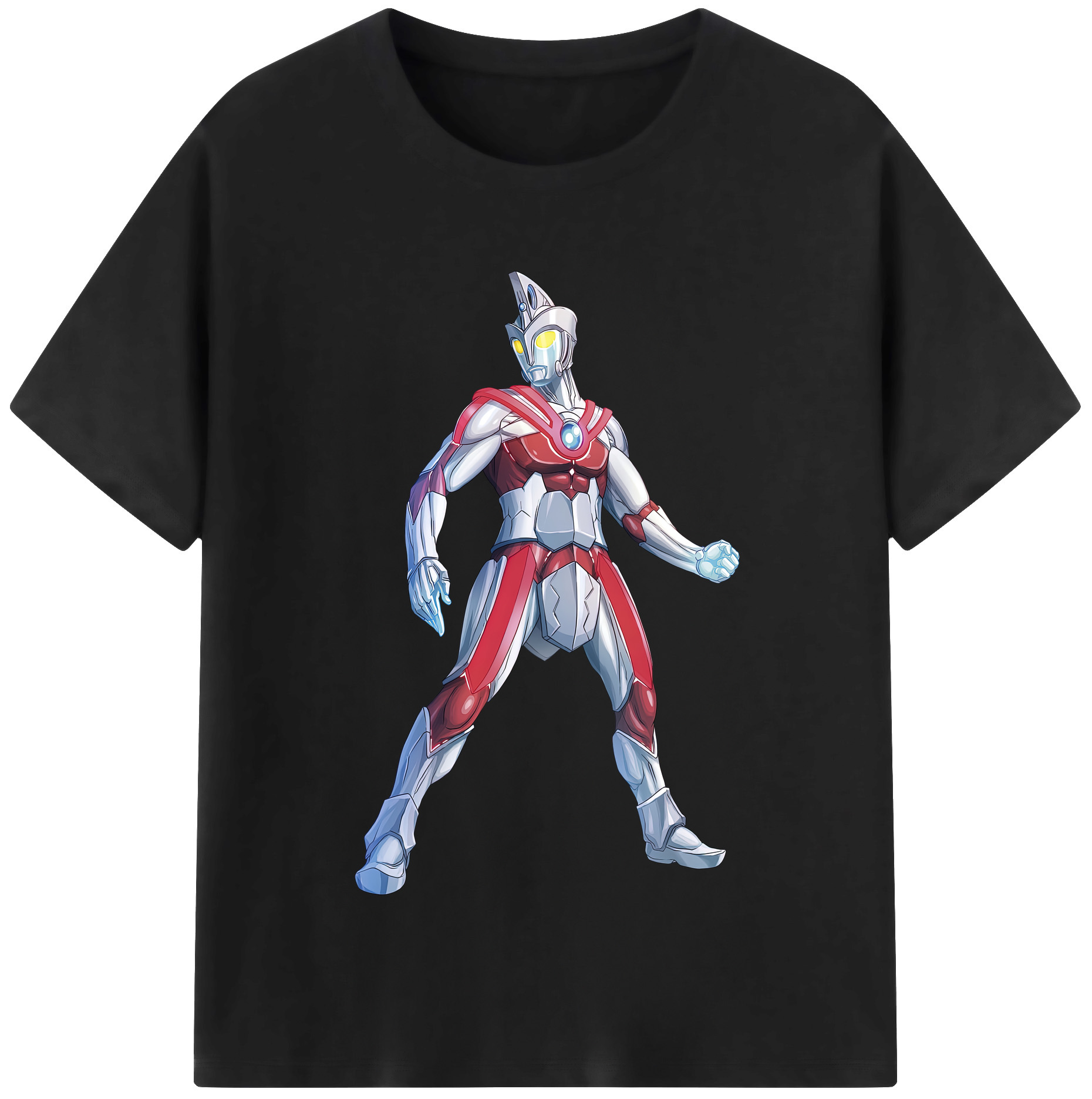 （画像用） ウルトラマン Ultraman 綿100％半袖Tシャツ（フロントプリント）