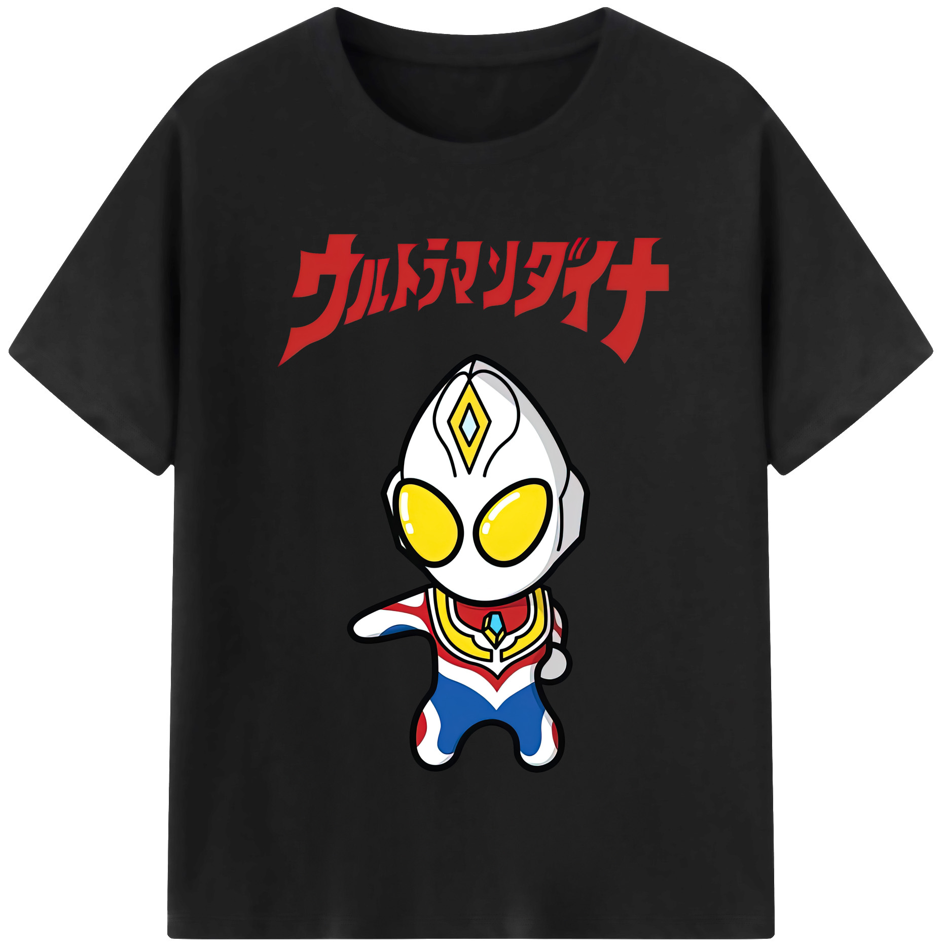 （画像用） ウルトラマン Ultraman 綿100％半袖Tシャツ（フロントプリント）