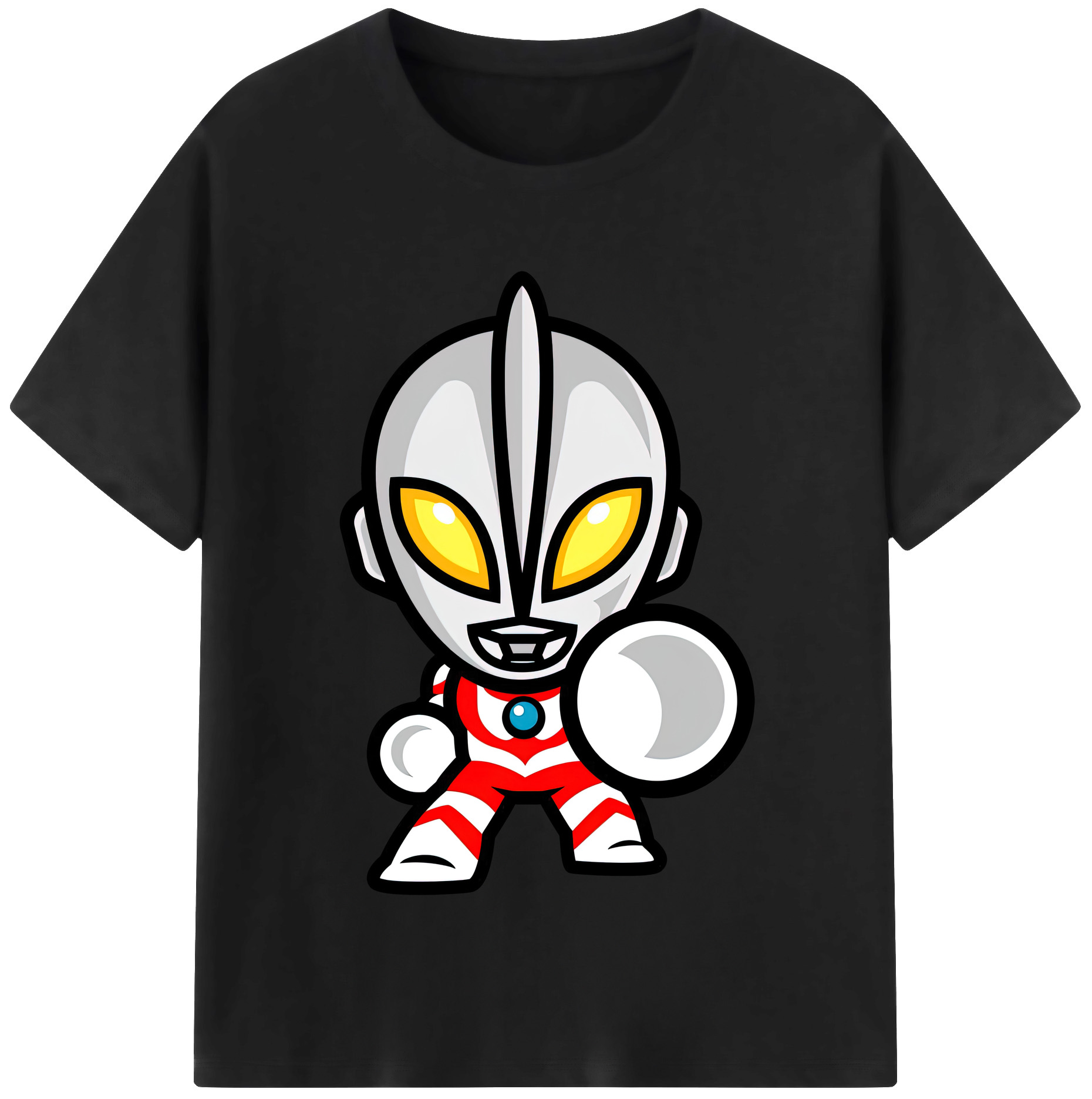 （画像用） ウルトラマン Ultraman 綿100％半袖Tシャツ（フロントプリント）