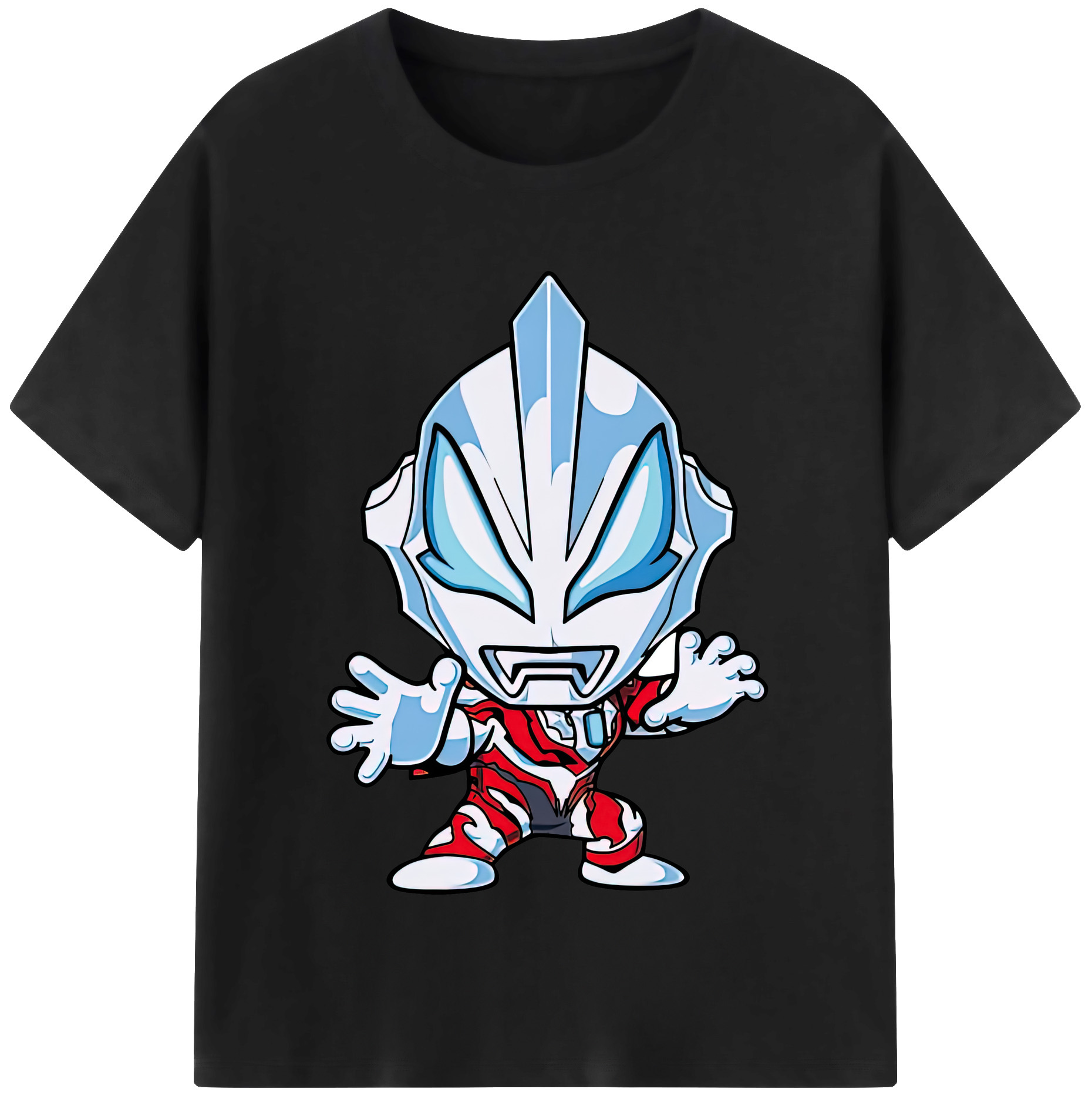（画像用） ウルトラマン Ultraman 綿100％半袖Tシャツ（フロントプリント）