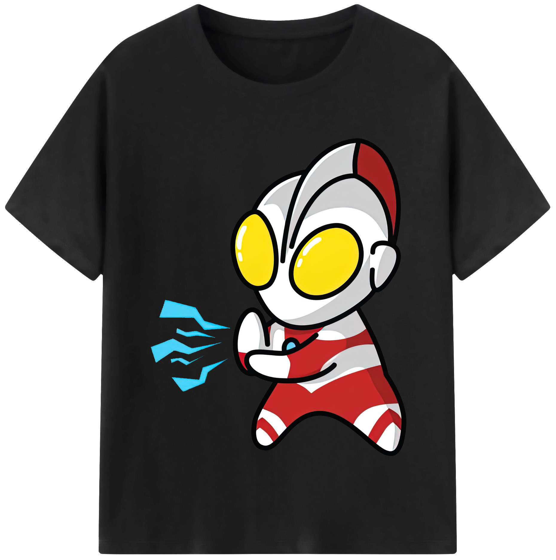 （画像用） ウルトラマン Ultraman 綿100％半袖Tシャツ（フロントプリント）