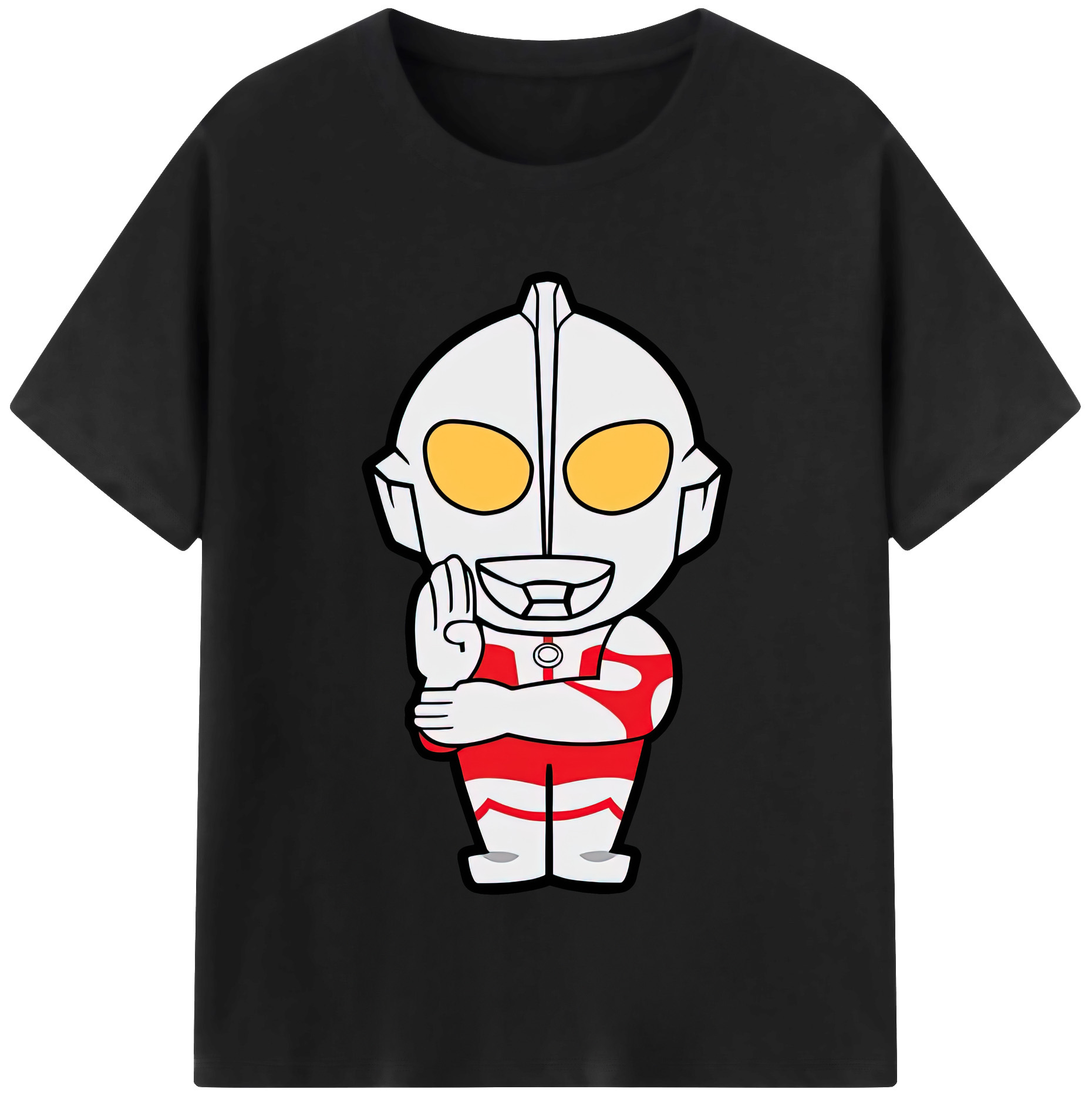 （画像用） ウルトラマン Ultraman 綿100％半袖Tシャツ（フロントプリント）