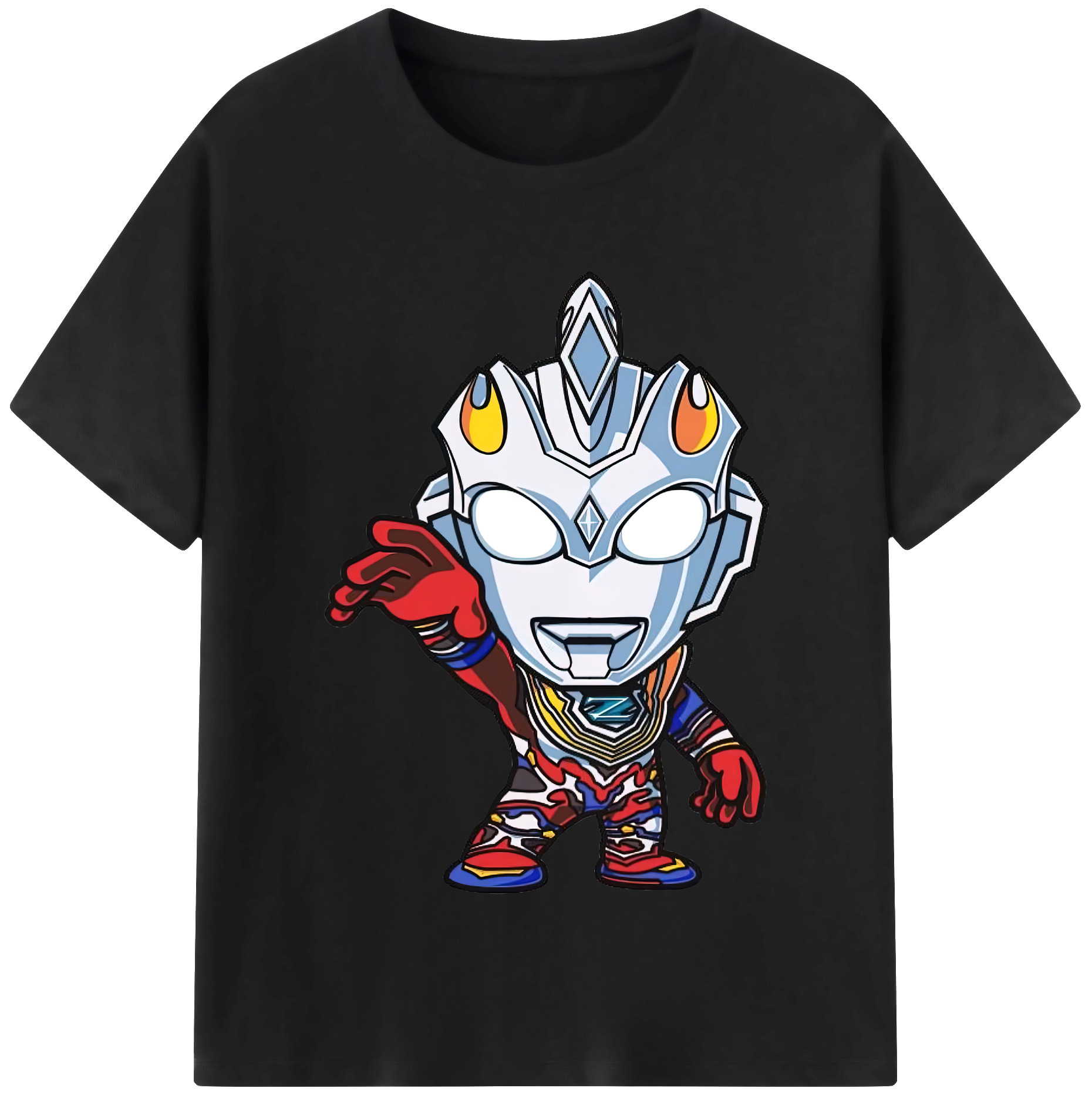 （画像用） ウルトラマン Ultraman 綿100％半袖Tシャツ（フロントプリント）