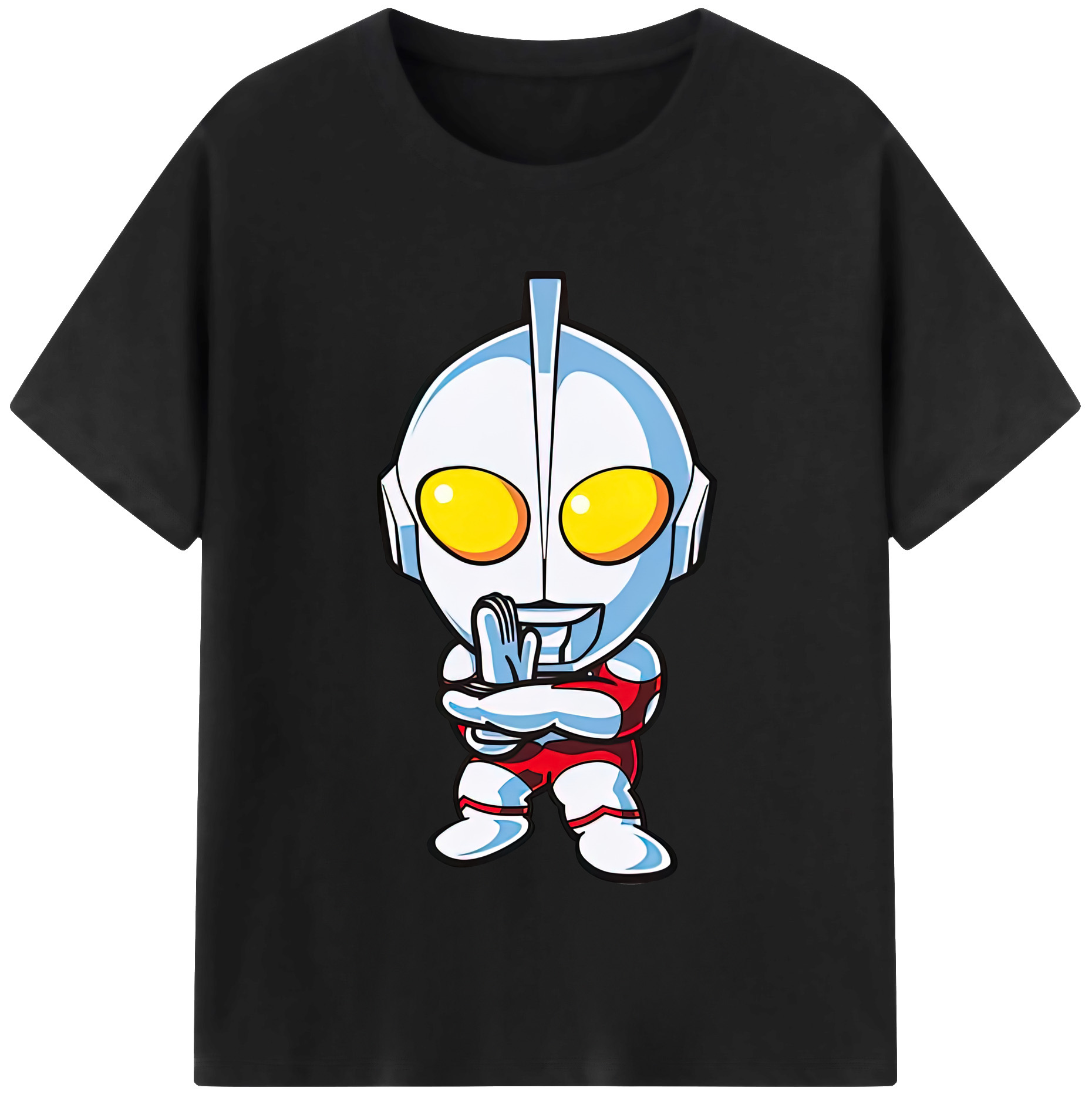 （画像用） ウルトラマン Ultraman 綿100％半袖Tシャツ（フロントプリント）