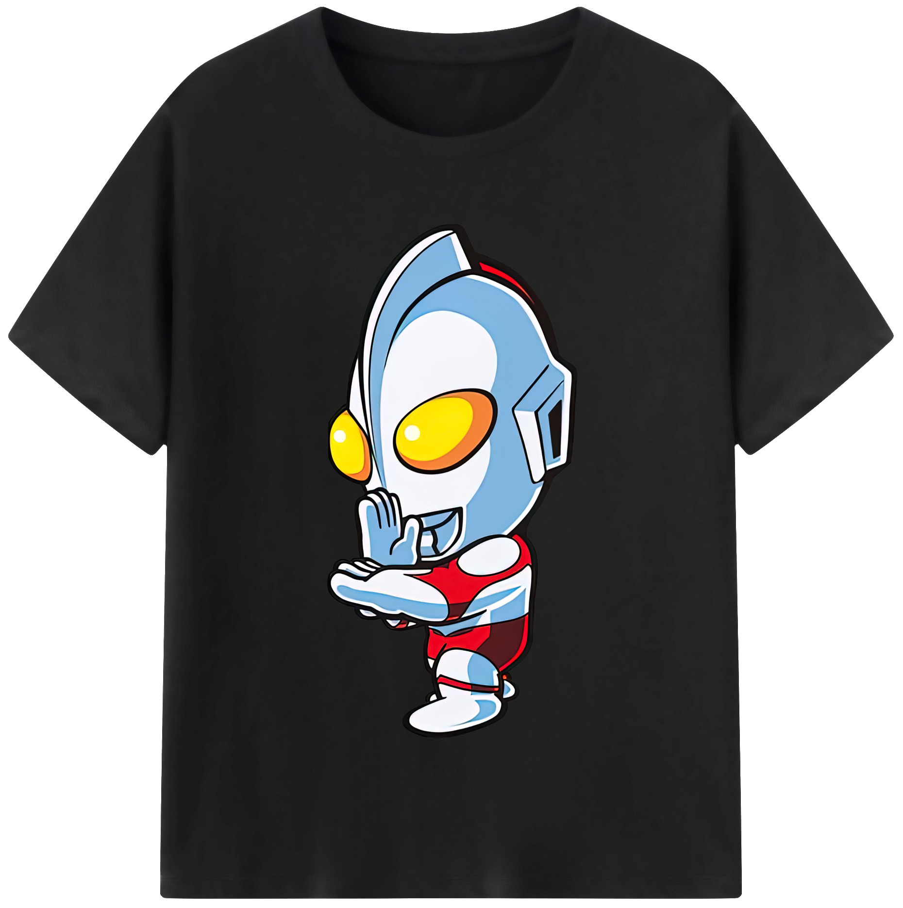 （画像用） ウルトラマン Ultraman 綿100％半袖Tシャツ（フロントプリント）