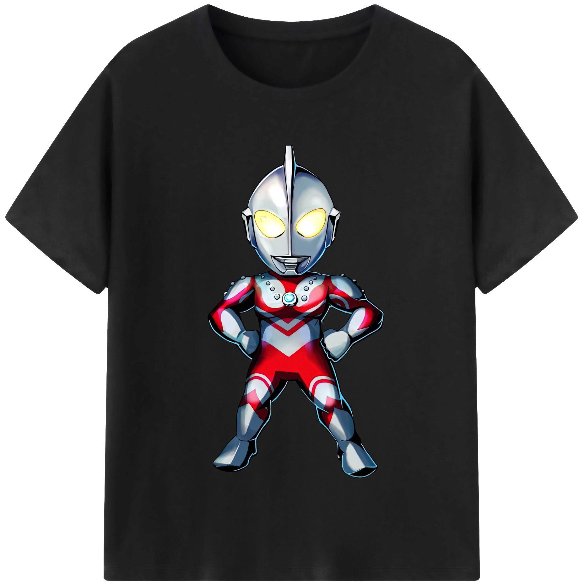 （画像用） ウルトラマン Ultraman 綿100％半袖Tシャツ（フロントプリント）