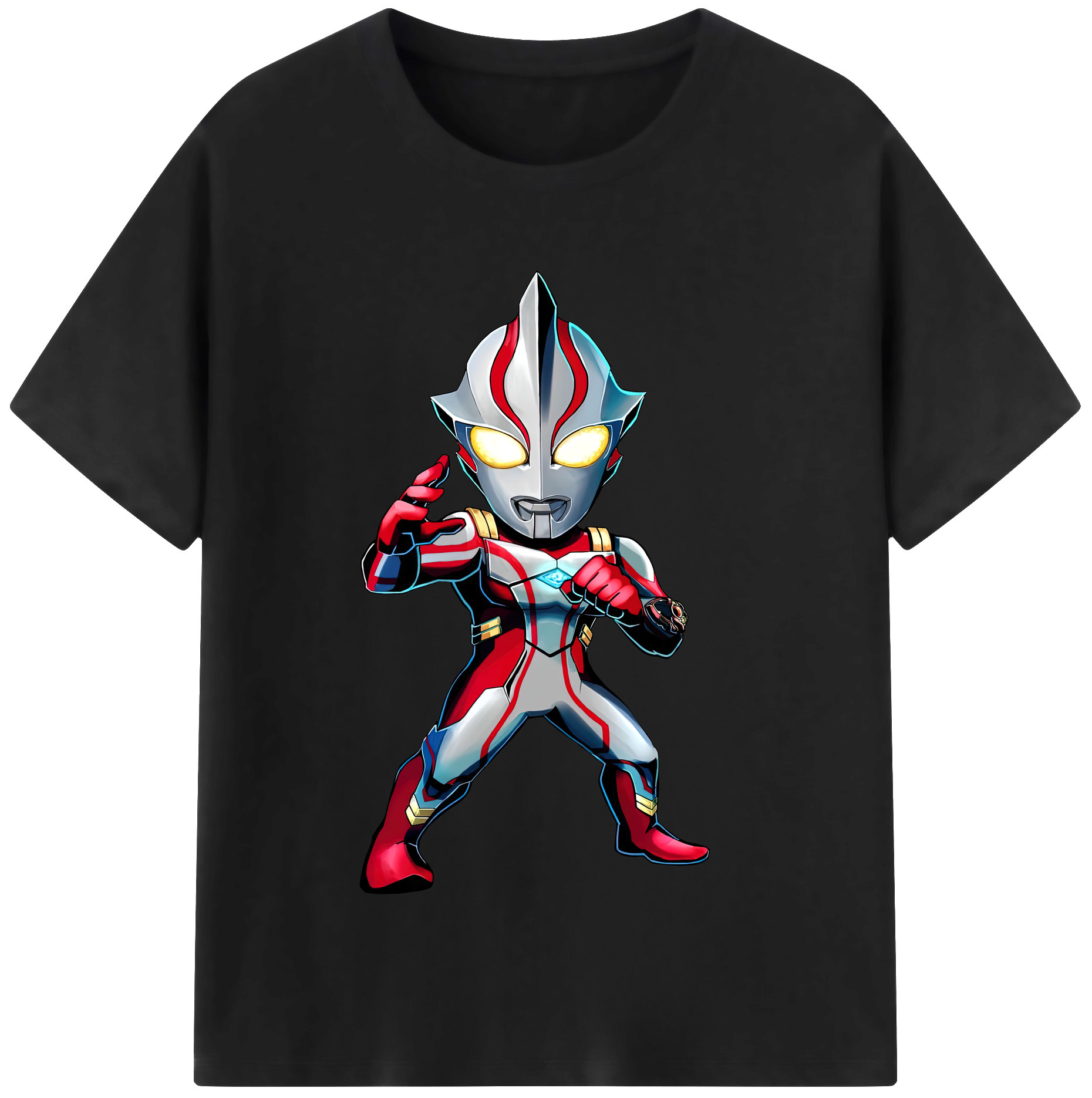 （画像用） ウルトラマン Ultraman 綿100％半袖Tシャツ（フロントプリント）