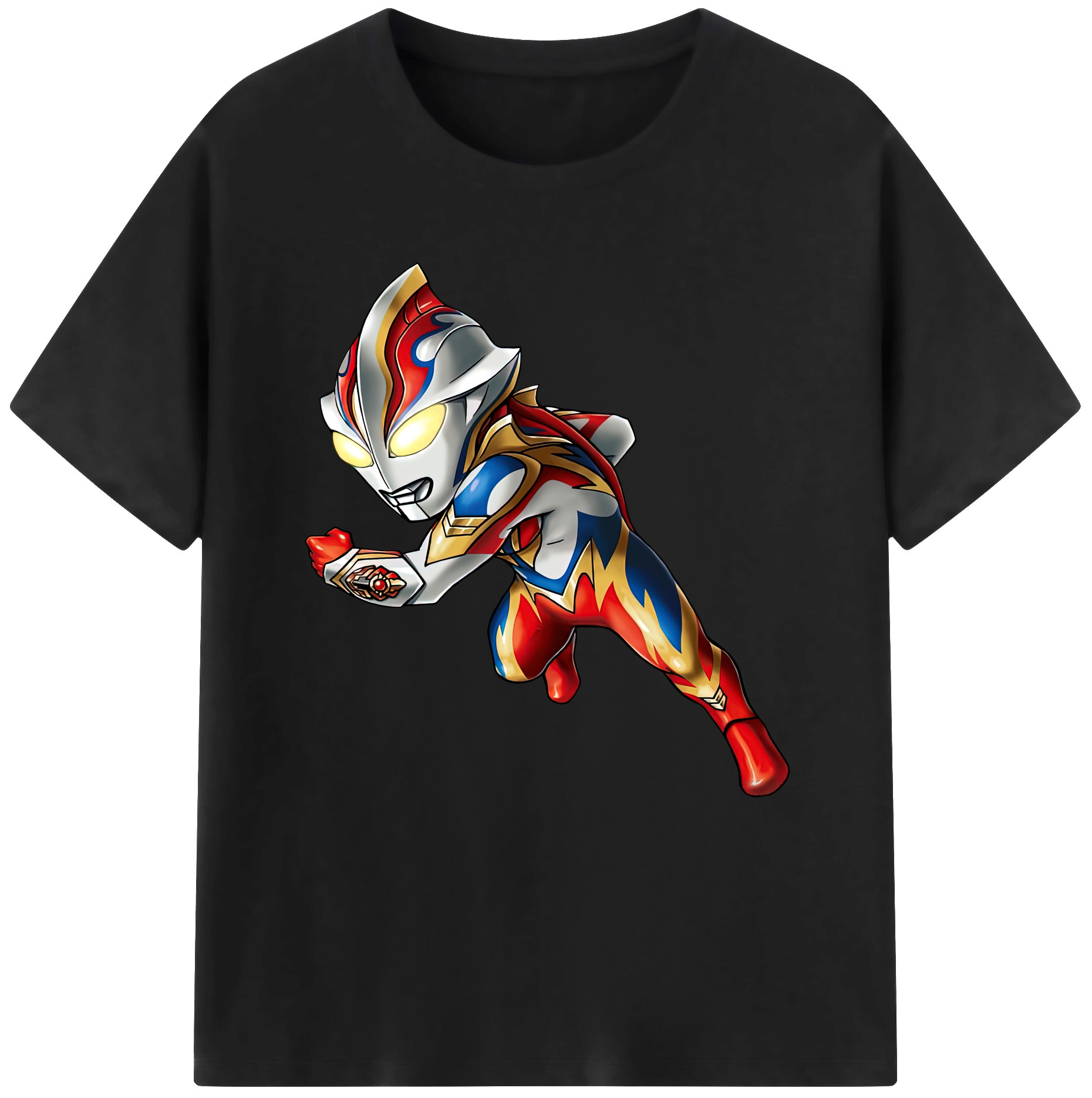 （画像用） ウルトラマン Ultraman 綿100％半袖Tシャツ（フロントプリント）