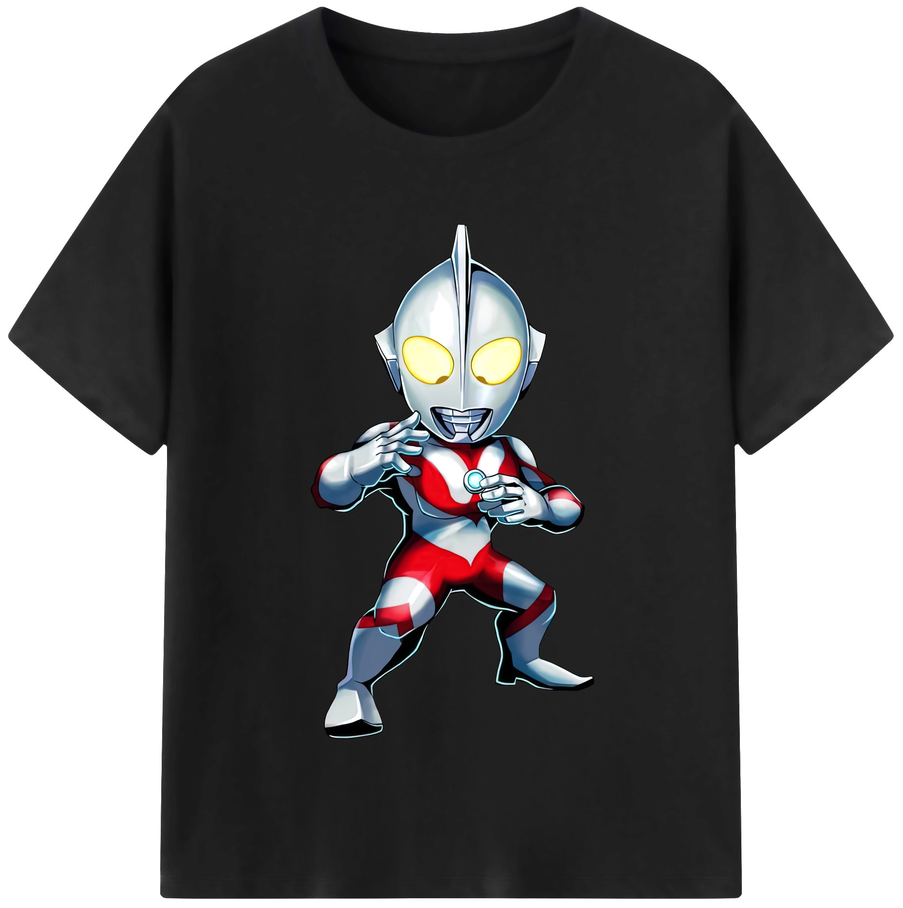 （画像用） ウルトラマン Ultraman 綿100％半袖Tシャツ（フロントプリント）