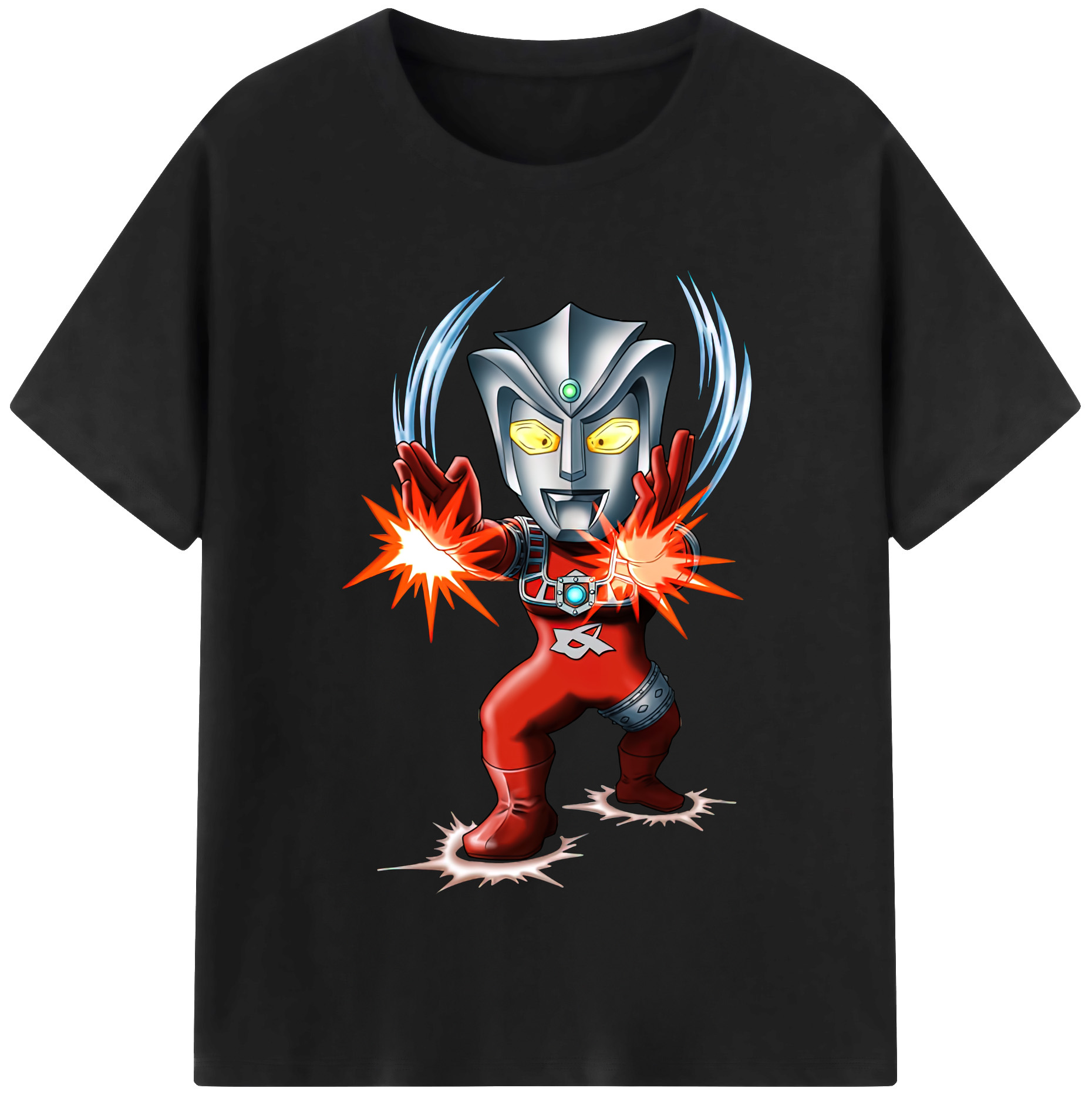 （画像用） ウルトラマン Ultraman 綿100％半袖Tシャツ（フロントプリント）