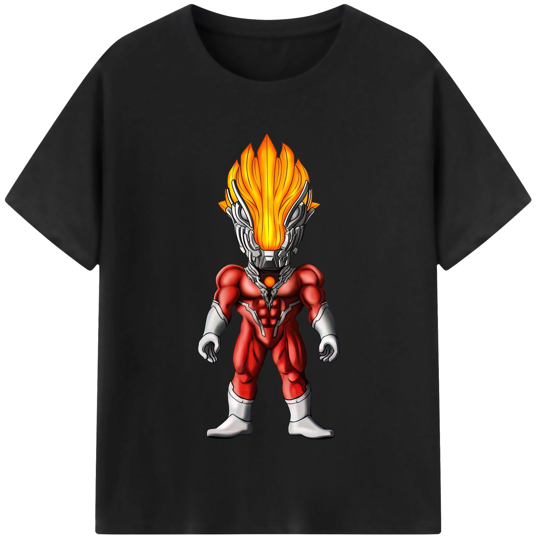 （画像用） ウルトラマン Ultraman 綿100％半袖Tシャツ（フロントプリント）