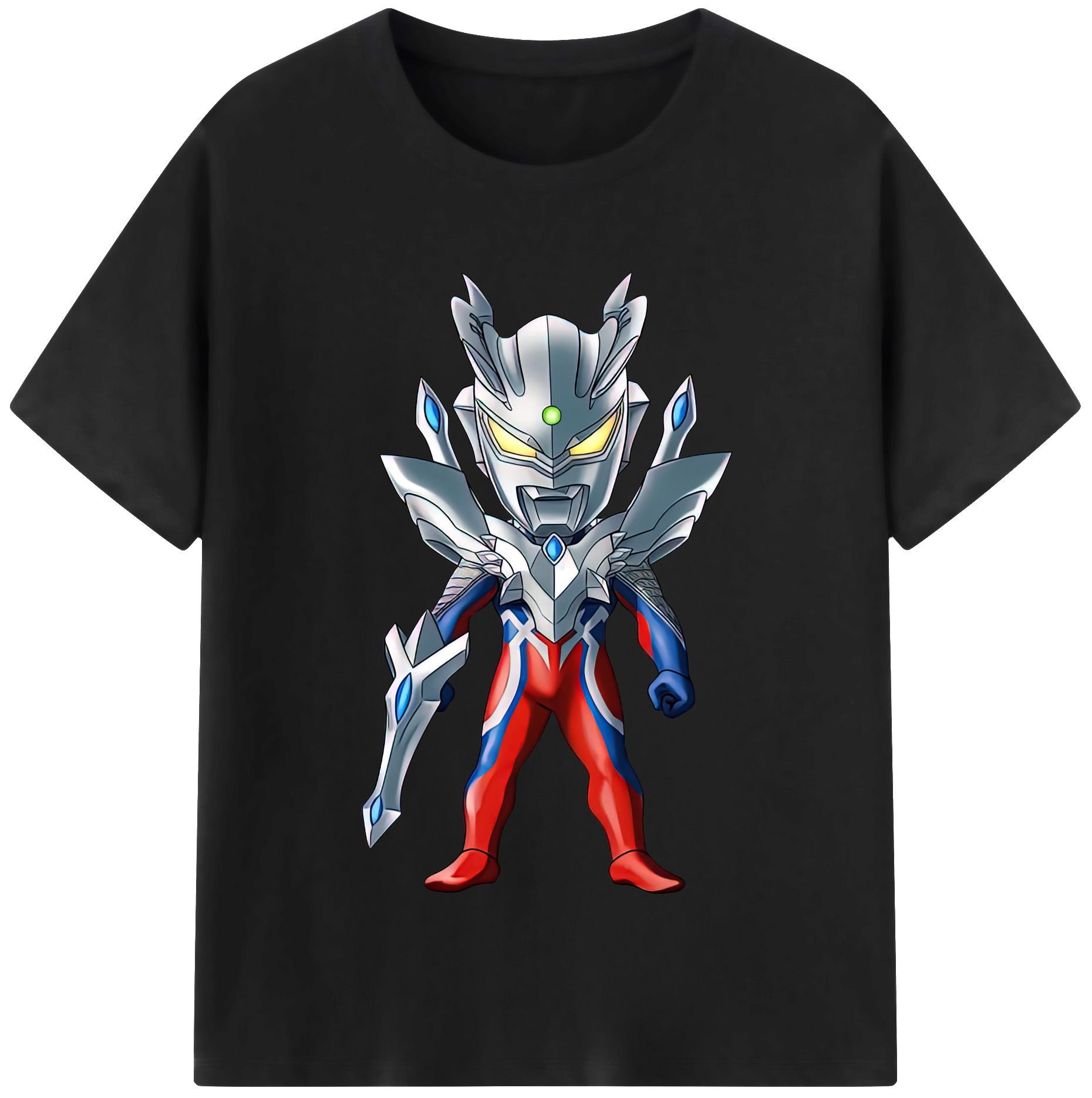 （画像用） ウルトラマン Ultraman 綿100％半袖Tシャツ（フロントプリント）