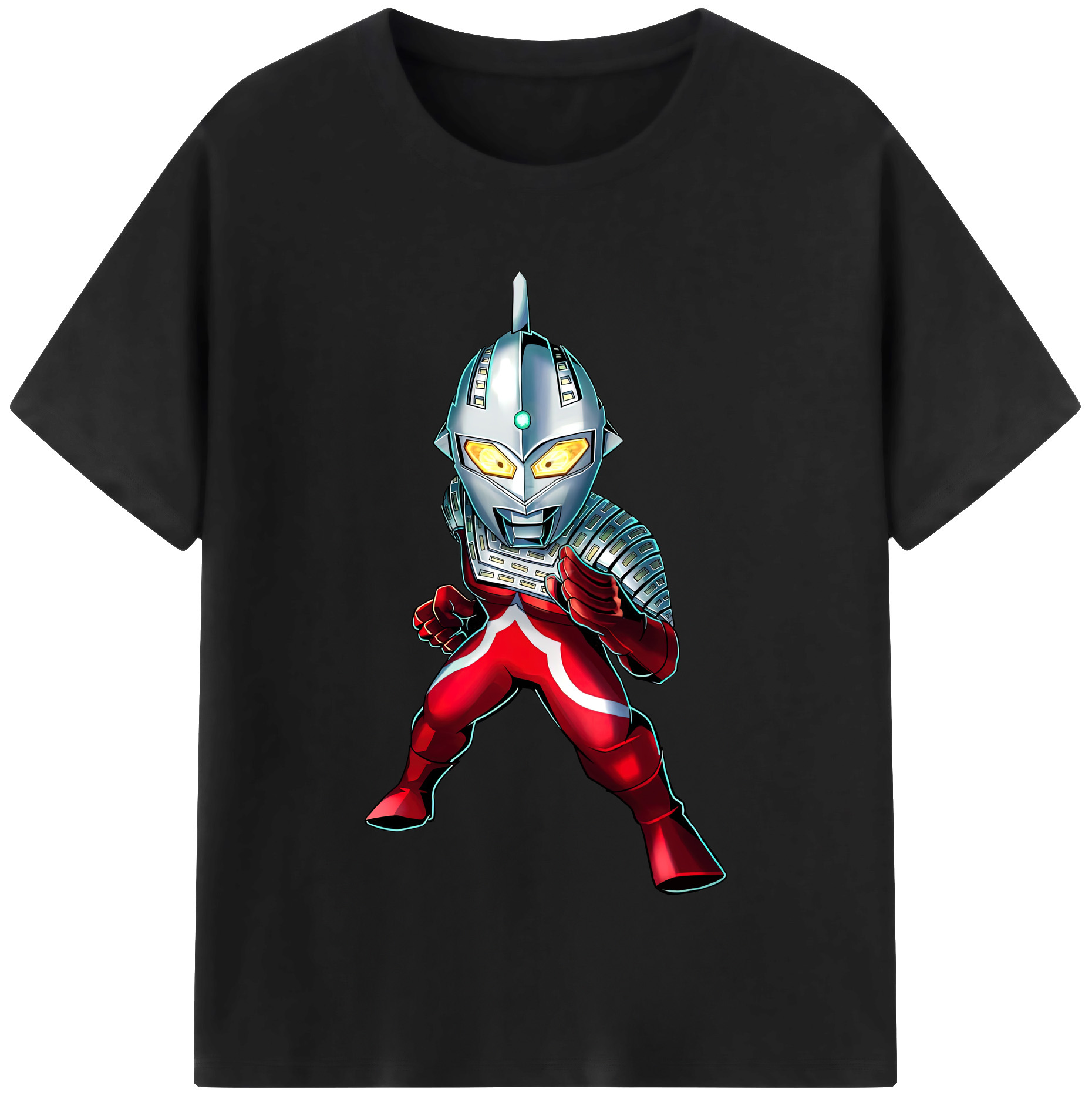 （画像用） ウルトラマン Ultraman 綿100％半袖Tシャツ（フロントプリント）
