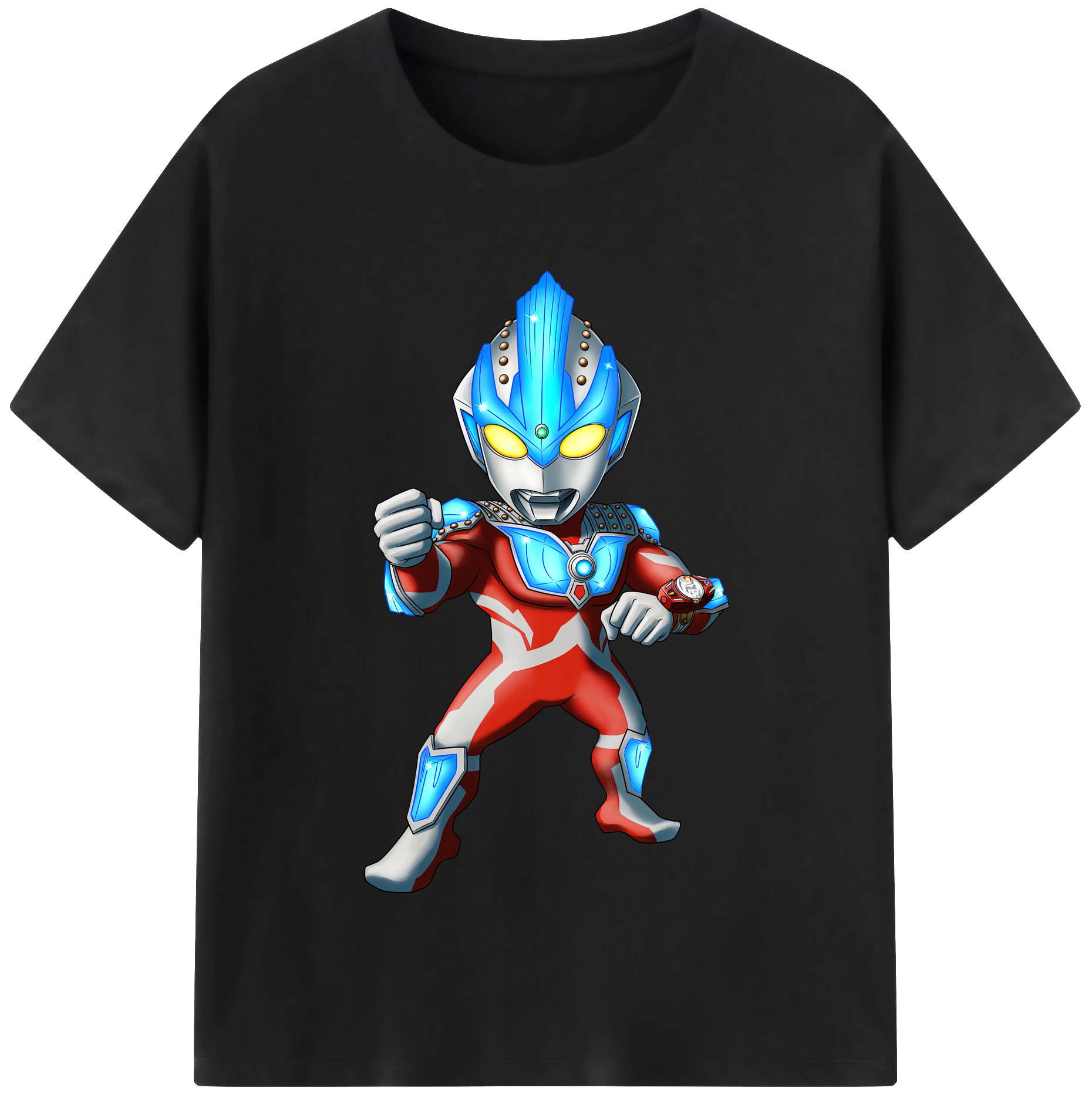 （画像用） ウルトラマン Ultraman 綿100％半袖Tシャツ（フロントプリント）