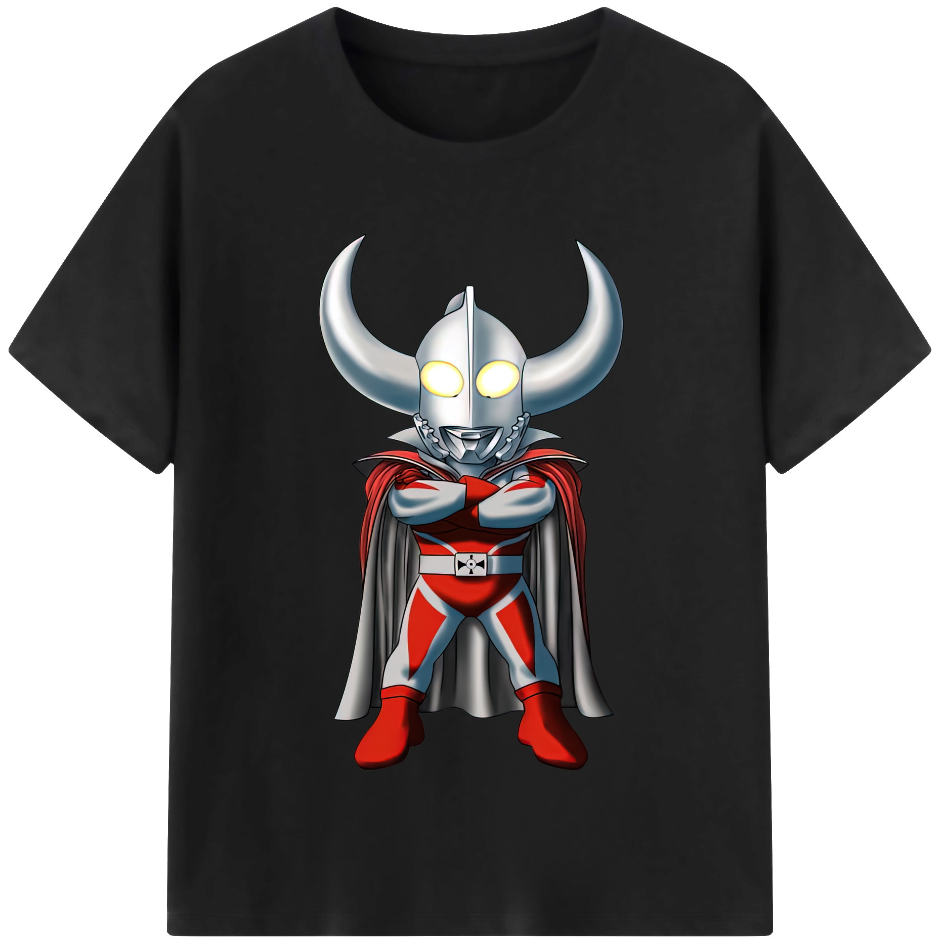 （画像用） ウルトラマン Ultraman 綿100％半袖Tシャツ（フロントプリント）