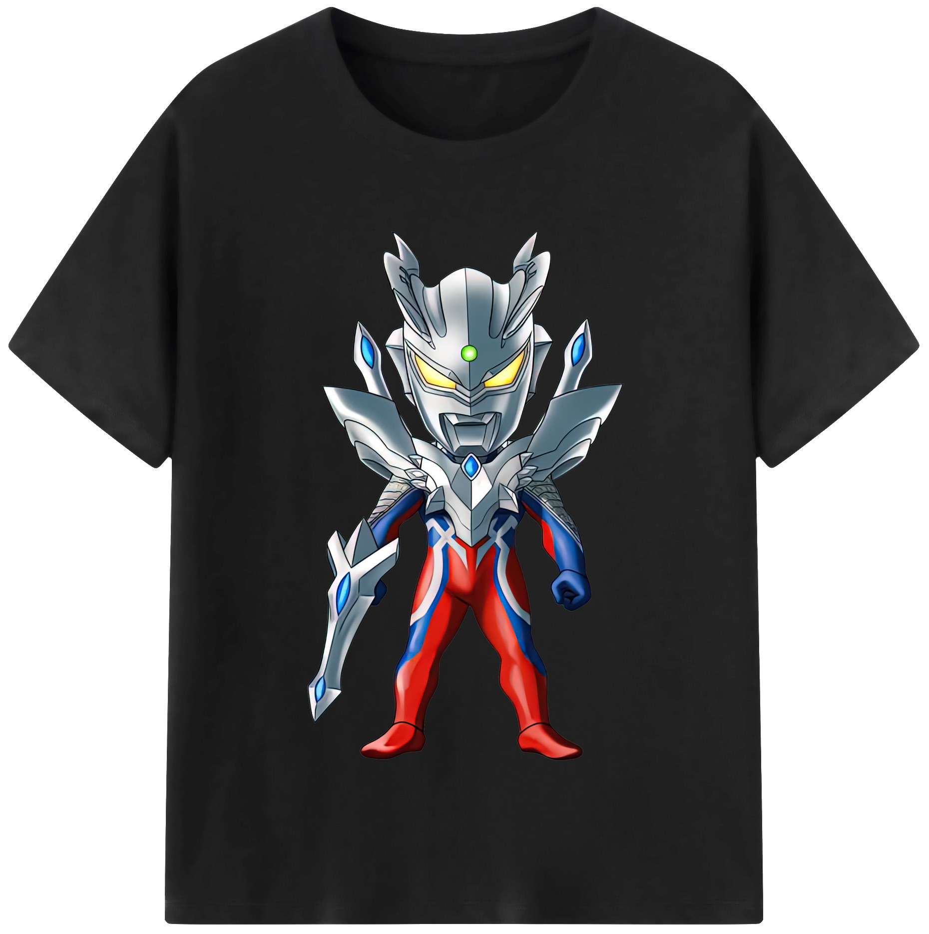（画像用） ウルトラマン Ultraman 綿100％半袖Tシャツ（フロントプリント）