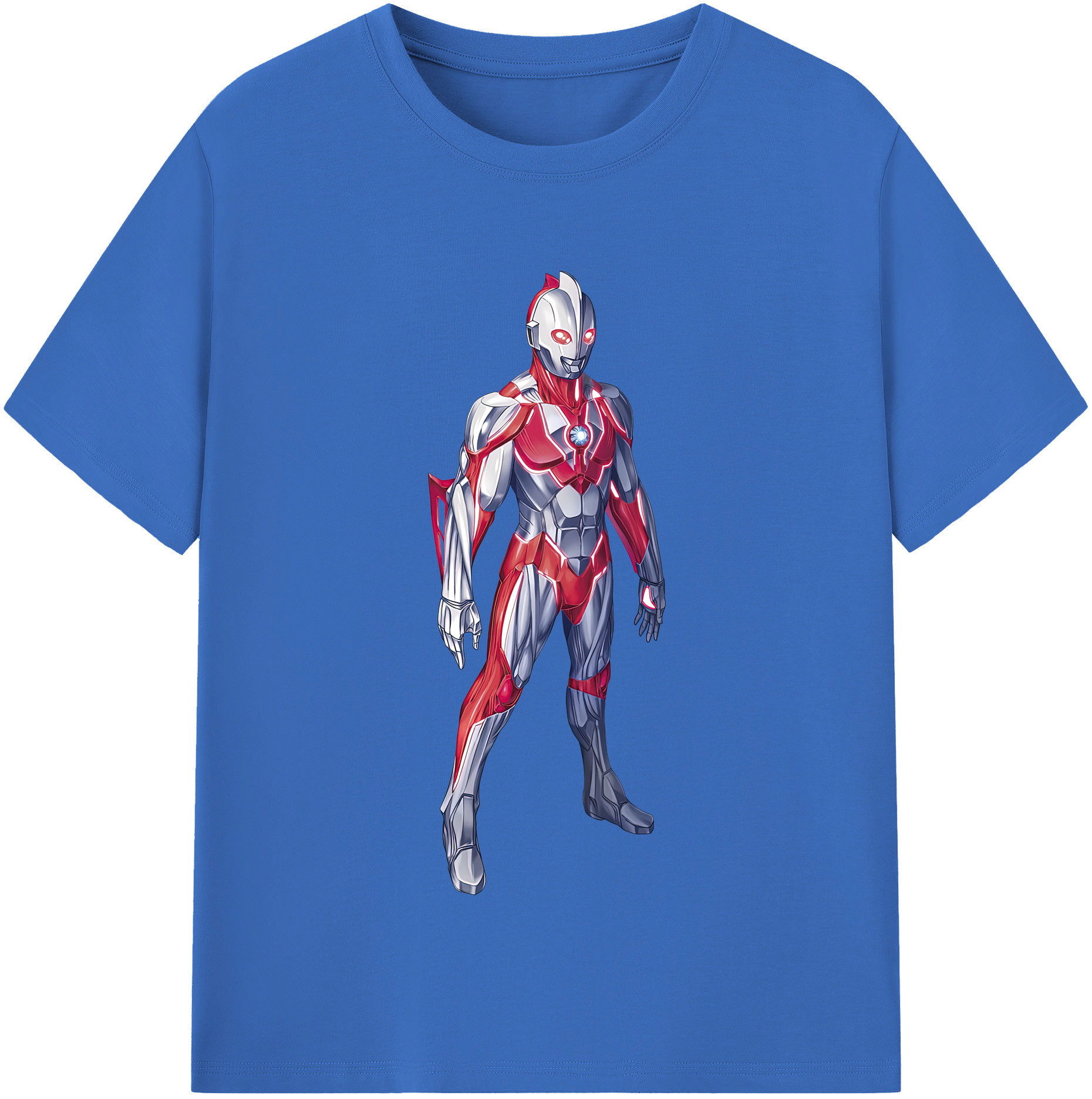 （画像用） ウルトラマン Ultraman 綿100％半袖Tシャツ（フロントプリント）