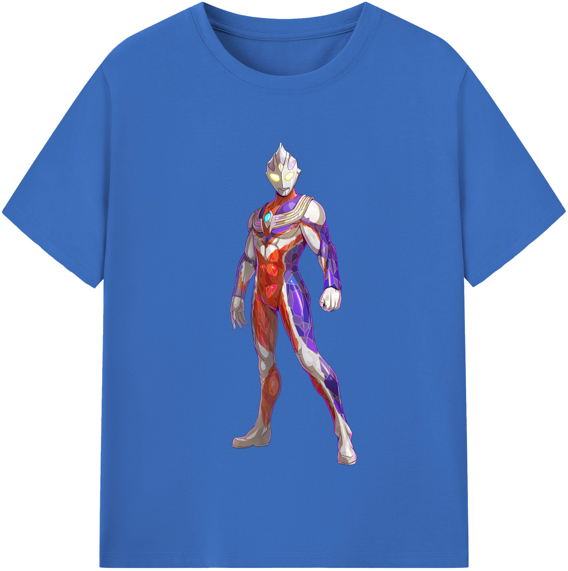 （画像用） ウルトラマン Ultraman 綿100％半袖Tシャツ（フロントプリント）
