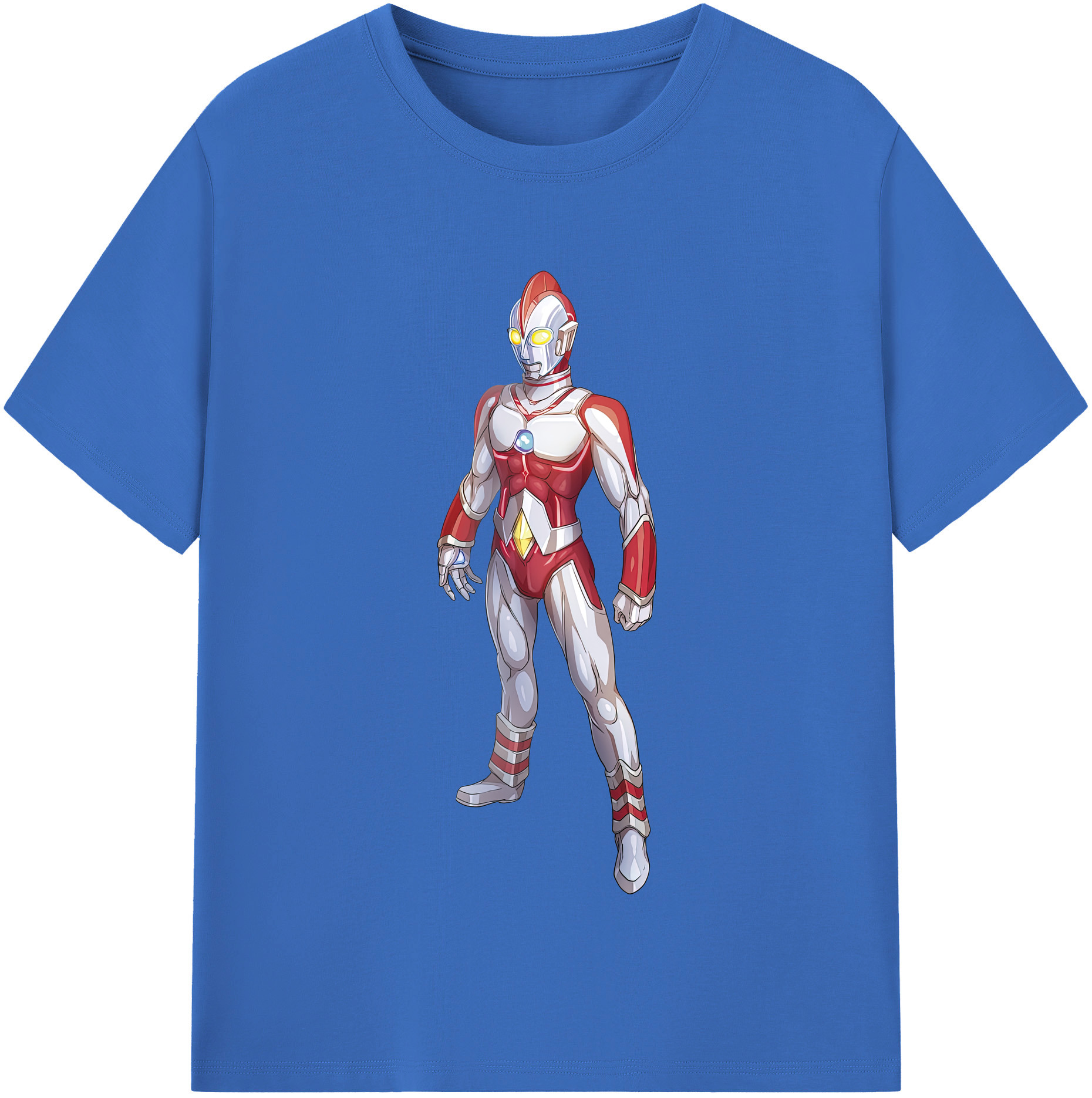 （画像用） ウルトラマン Ultraman 綿100％半袖Tシャツ（フロントプリント）
