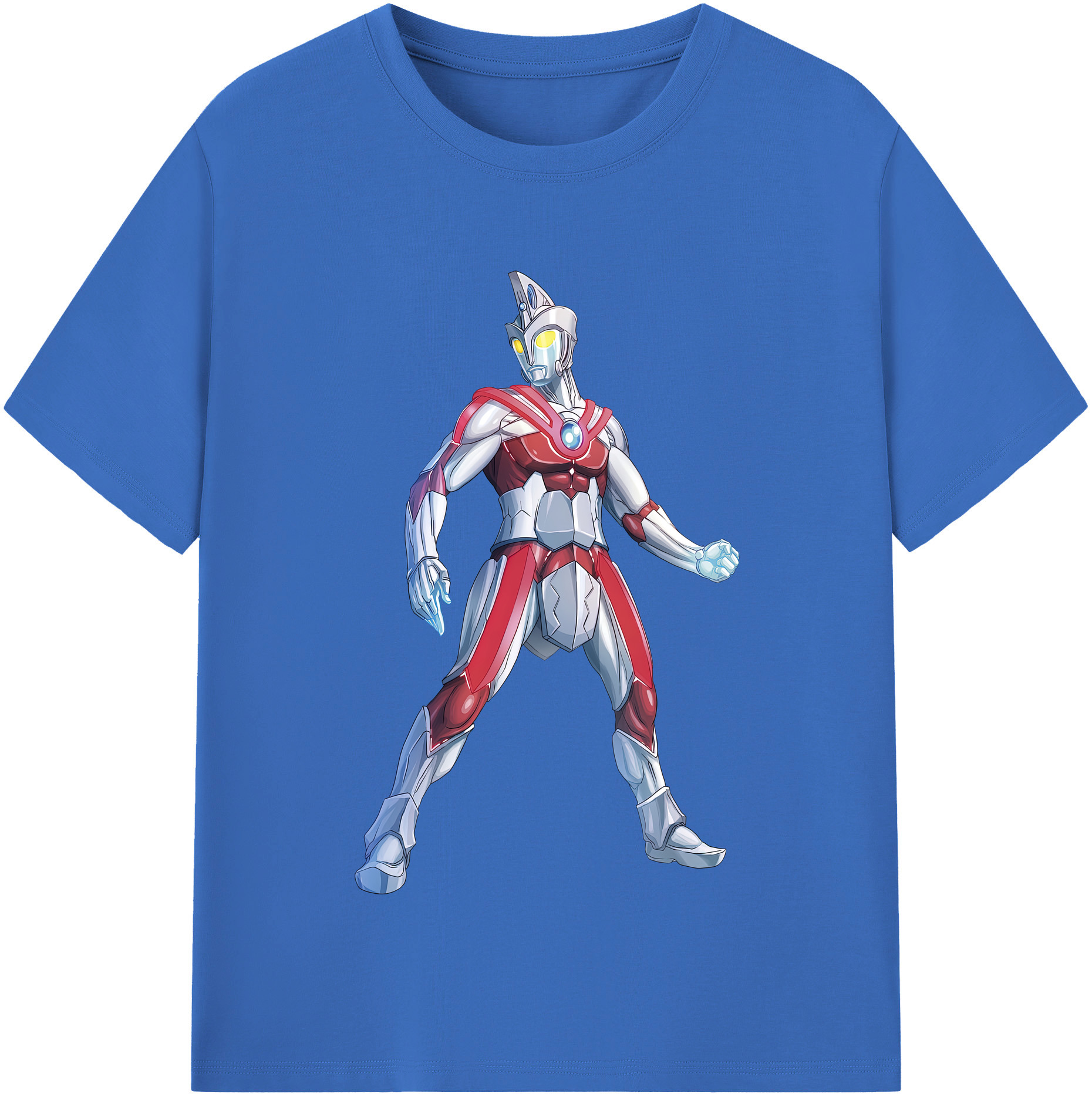 （画像用） ウルトラマン Ultraman 綿100％半袖Tシャツ（フロントプリント）