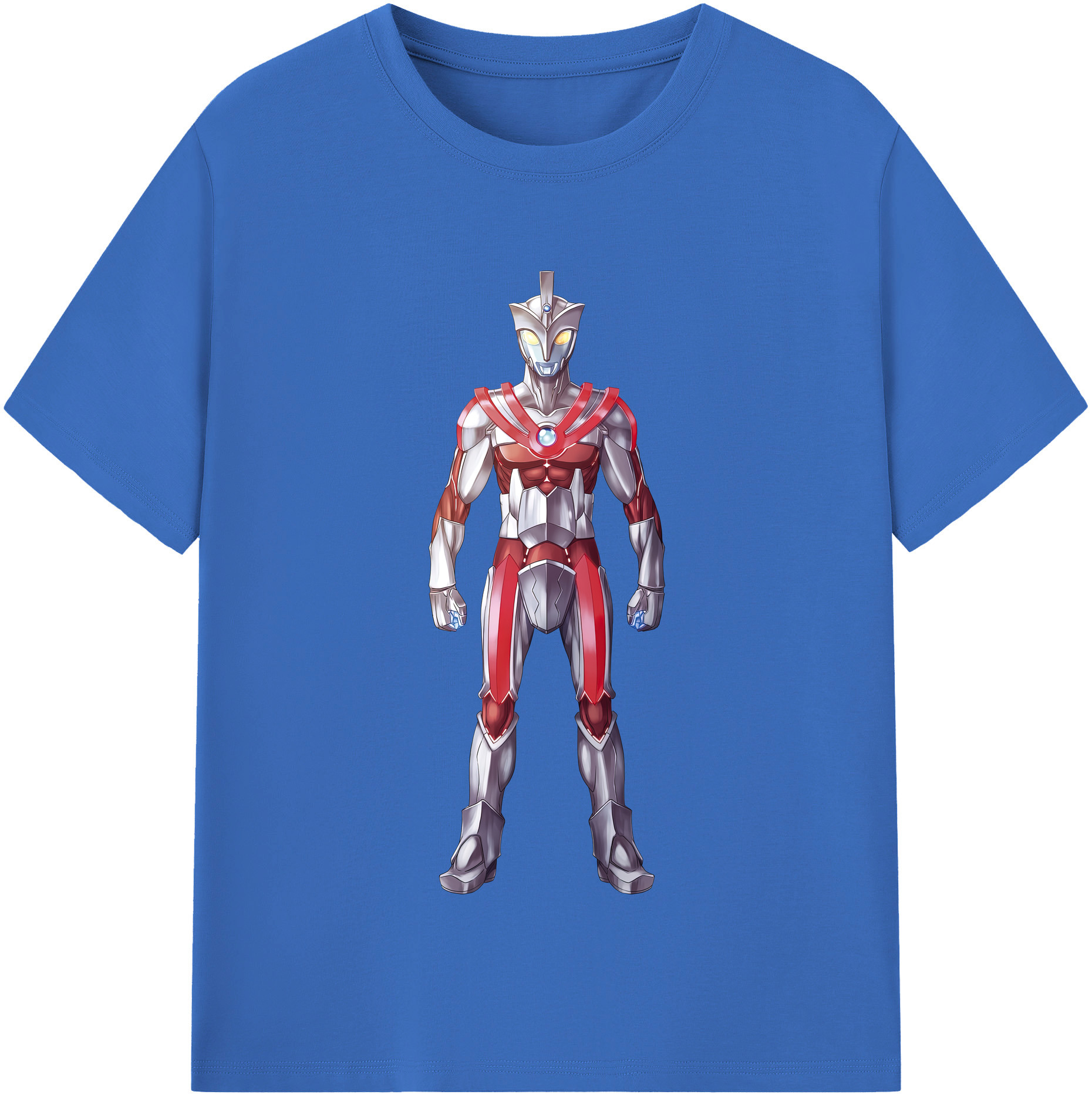 （画像用） ウルトラマン Ultraman 綿100％半袖Tシャツ（フロントプリント）