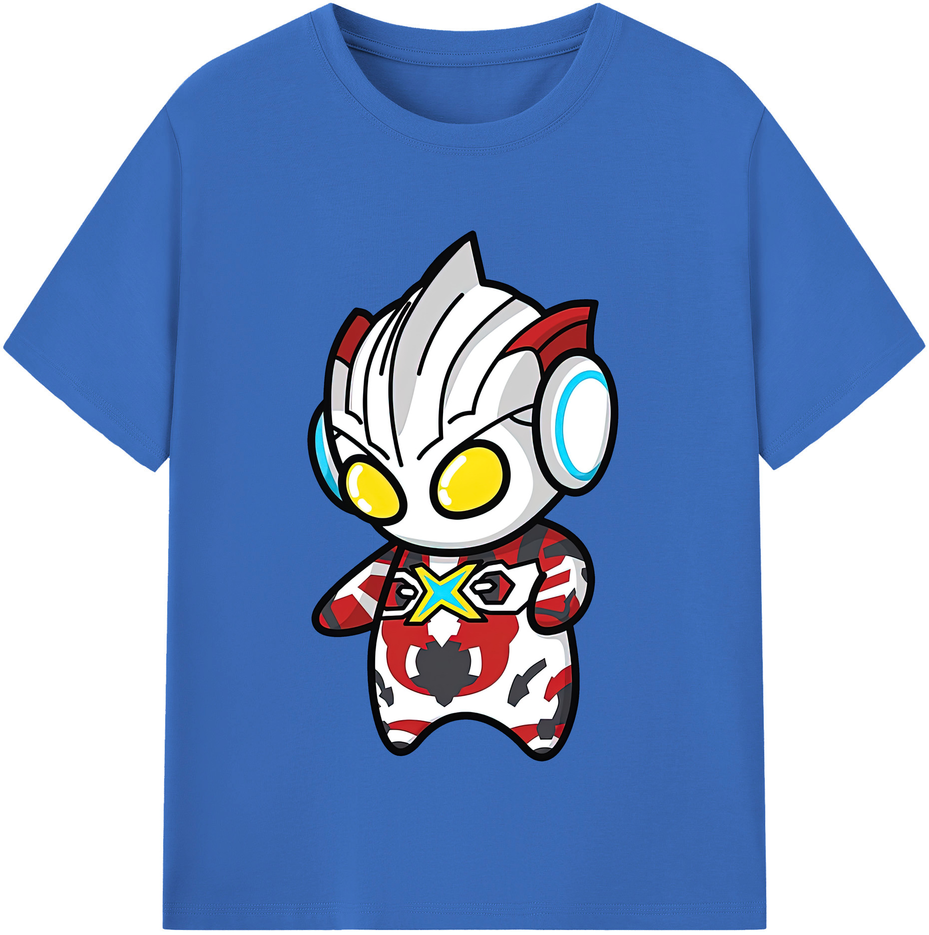（画像用） ウルトラマン Ultraman 綿100％半袖Tシャツ（フロントプリント）