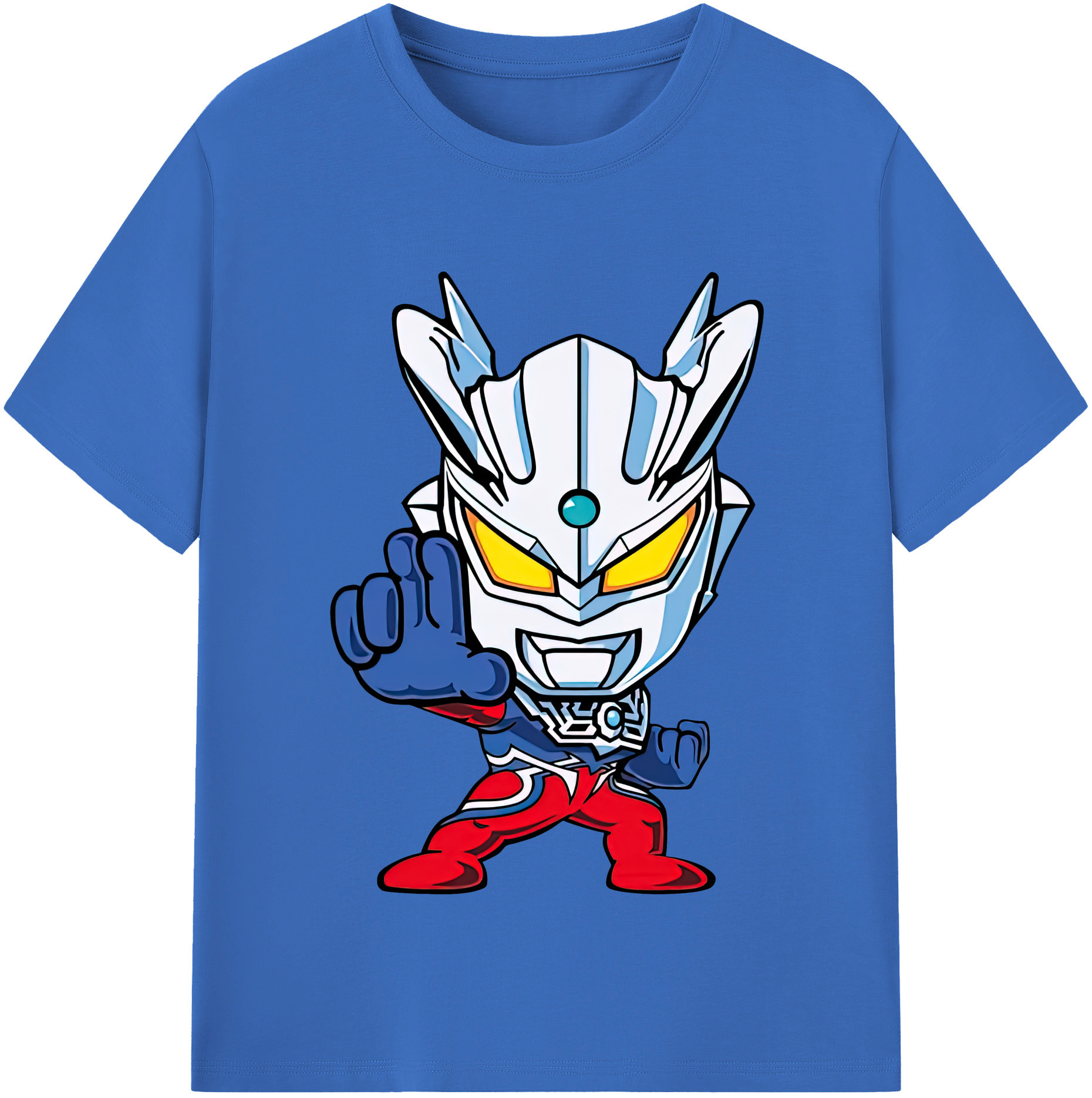 （画像用） ウルトラマン Ultraman 綿100％半袖Tシャツ（フロントプリント）