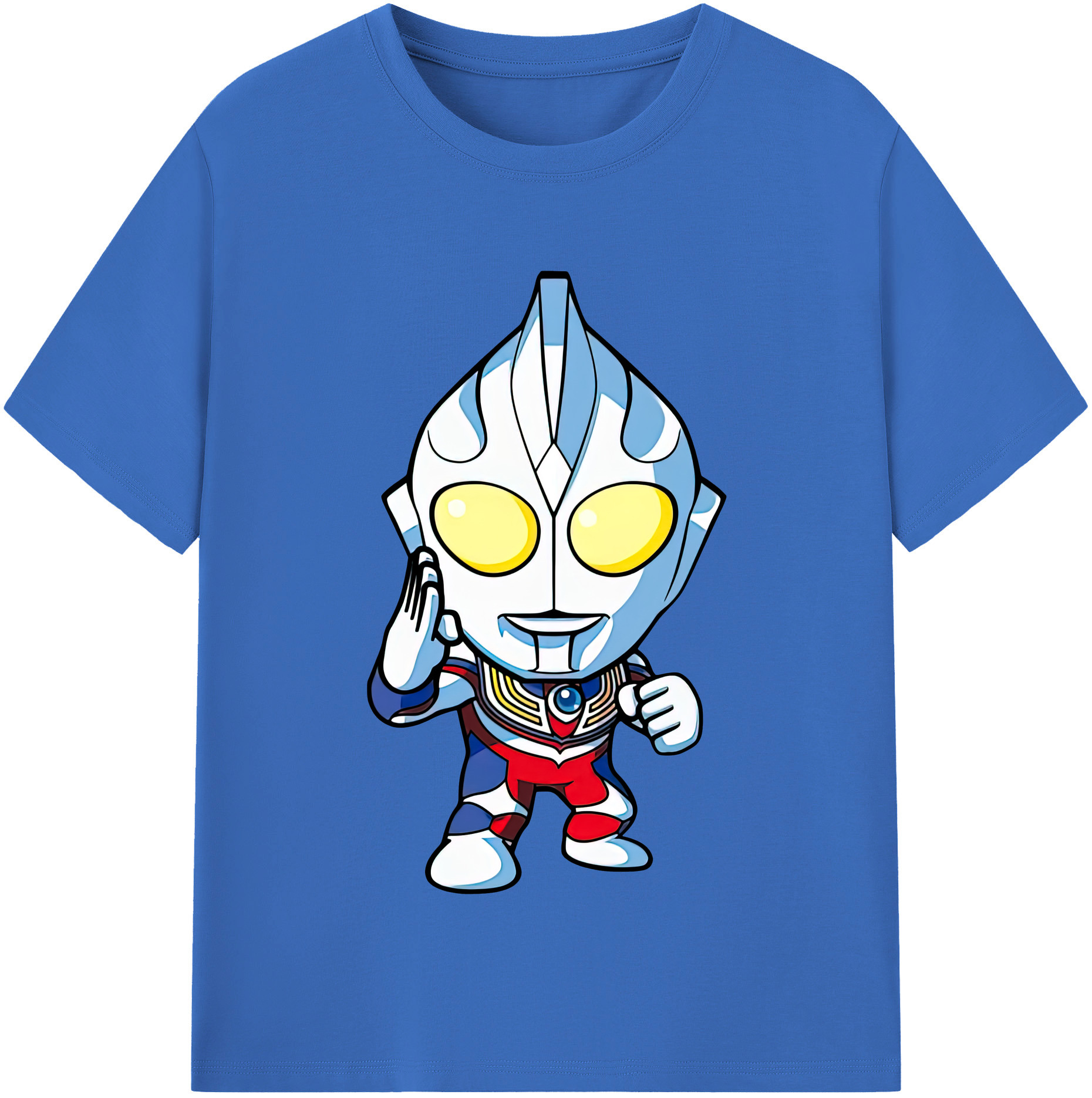 （画像用） ウルトラマン Ultraman 綿100％半袖Tシャツ（フロントプリント）