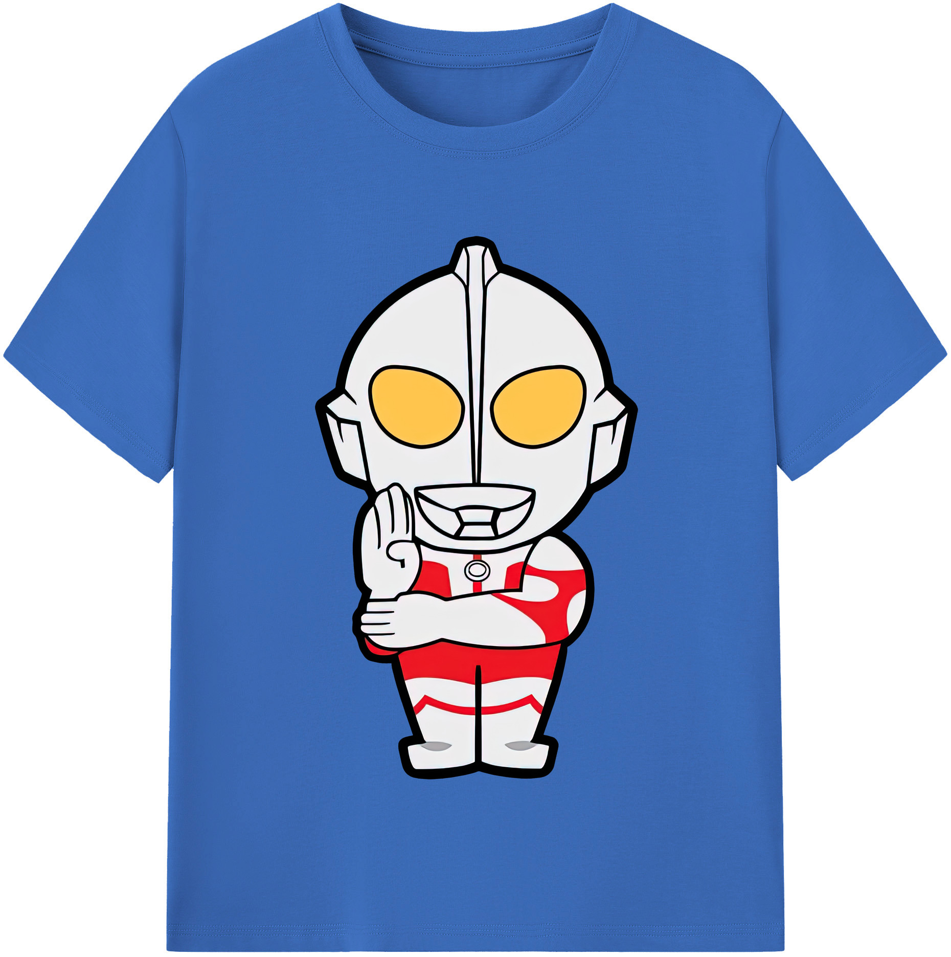 （画像用） ウルトラマン Ultraman 綿100％半袖Tシャツ（フロントプリント）