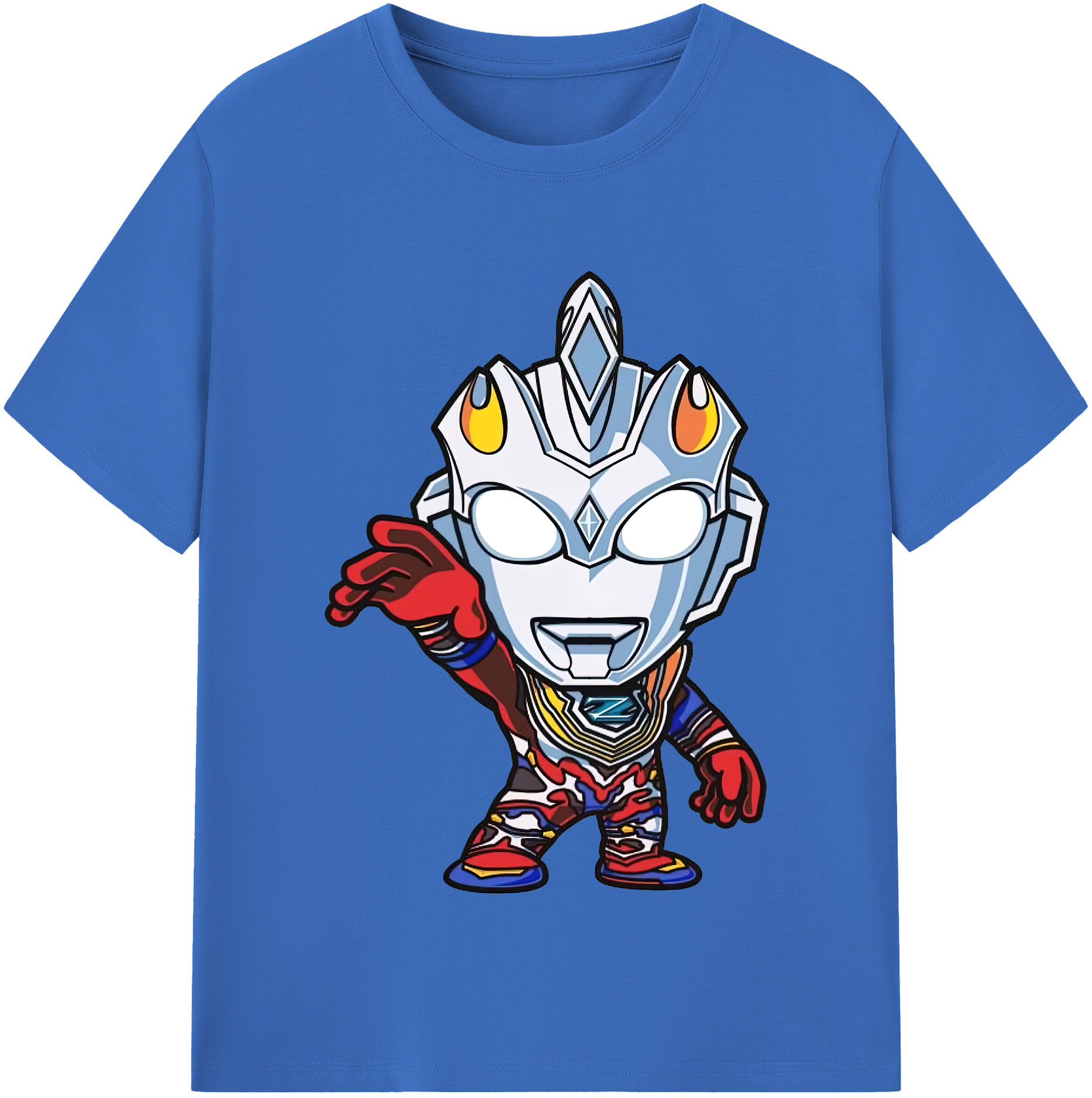 （画像用） ウルトラマン Ultraman 綿100％半袖Tシャツ（フロントプリント）